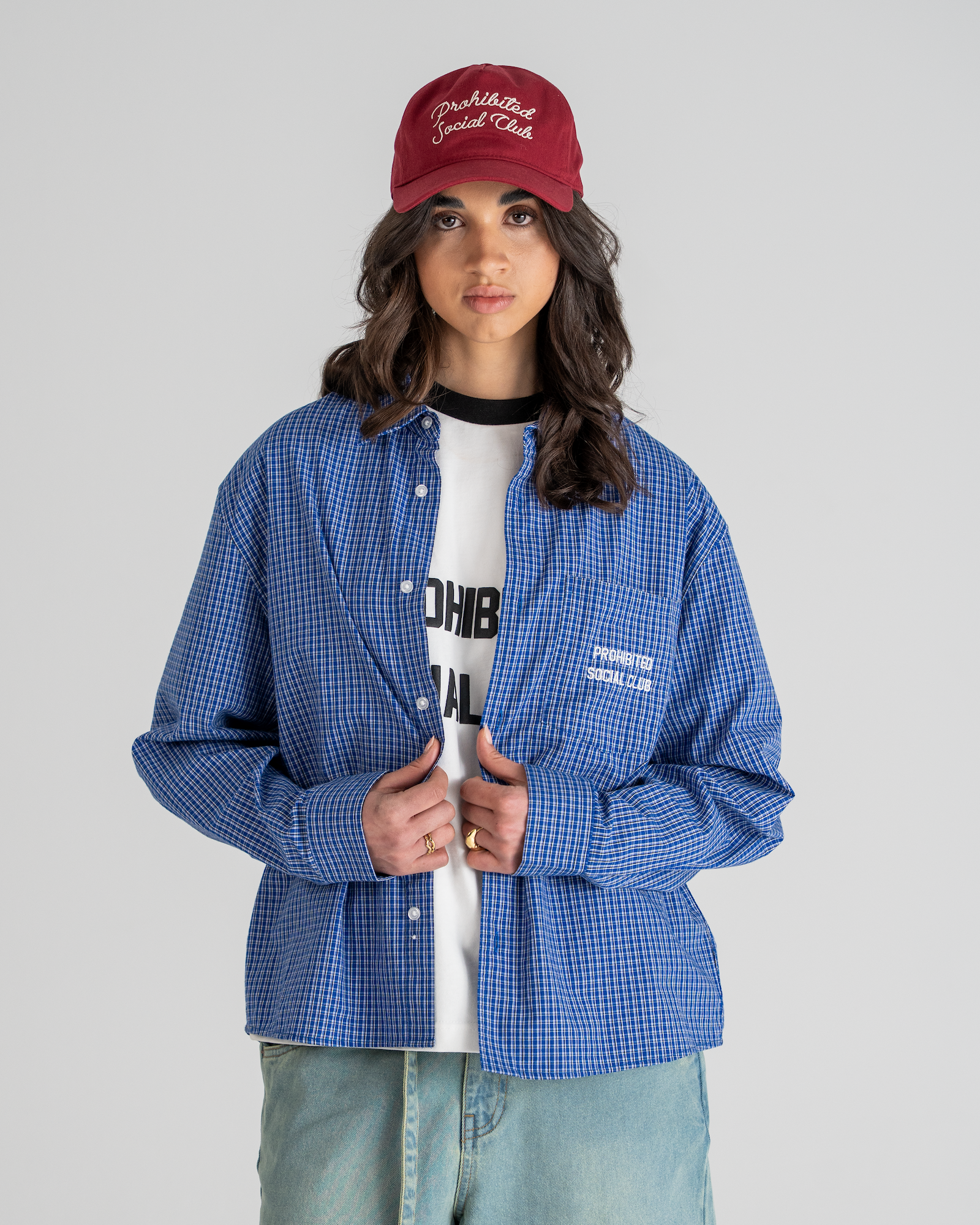SC Checkered Shirt Blue