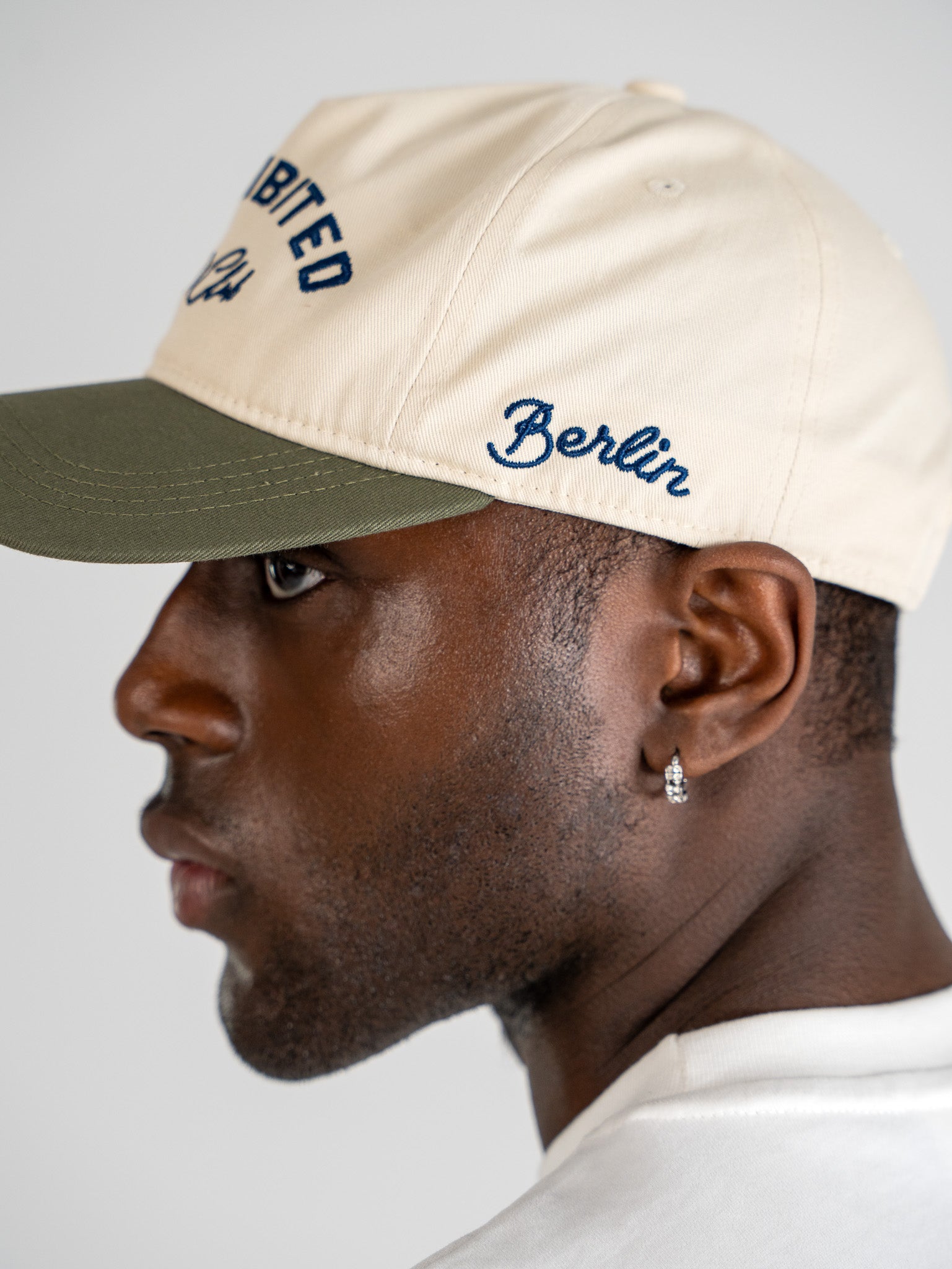 SC Contrast Flat Cap Green