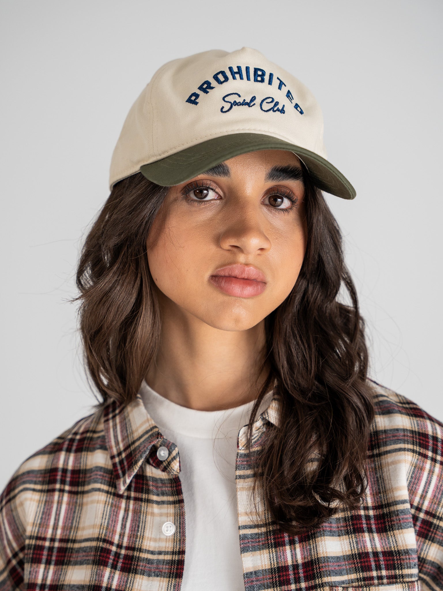 SC Contrast Flat Cap Green
