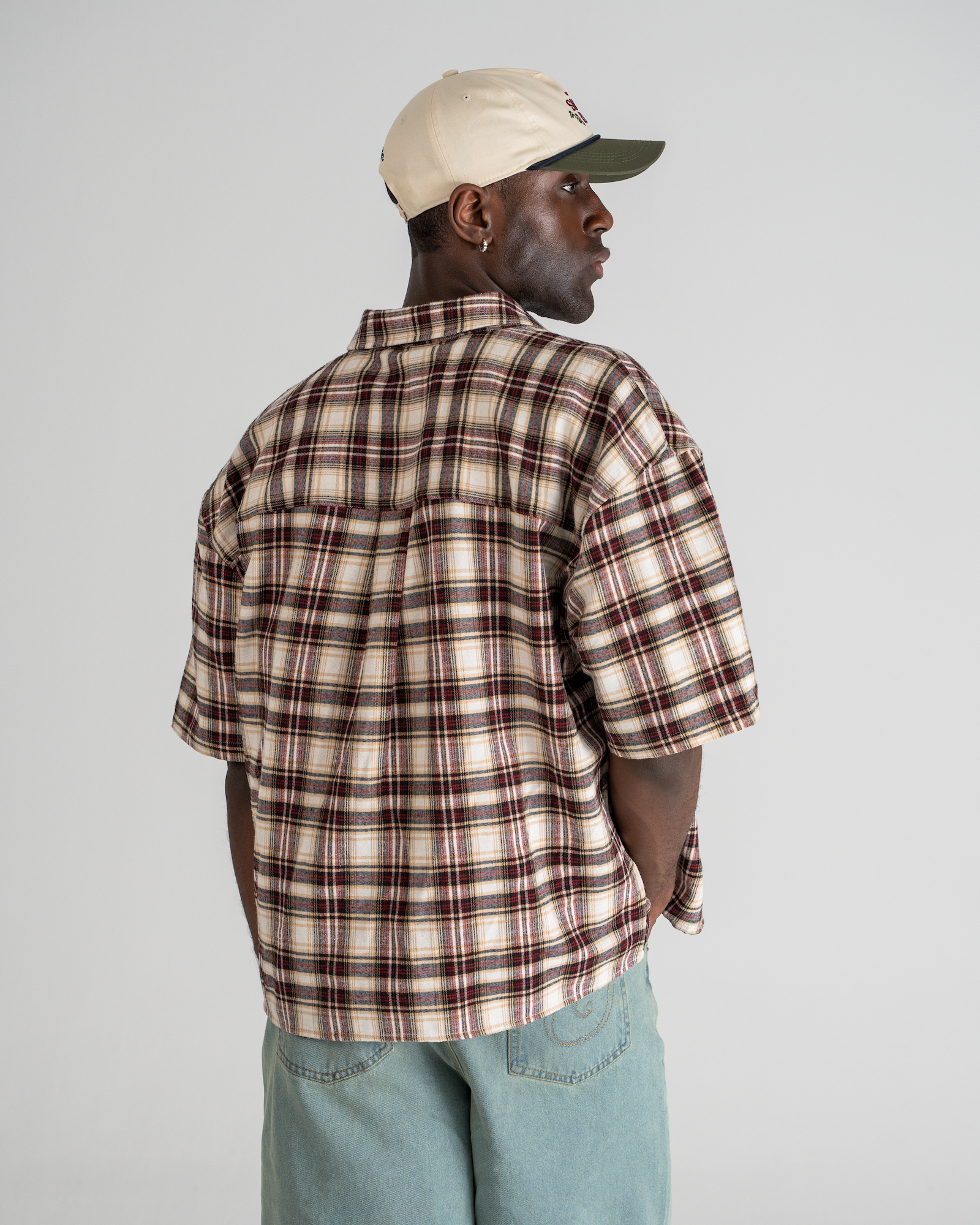 SC Flannel Shirt Cream