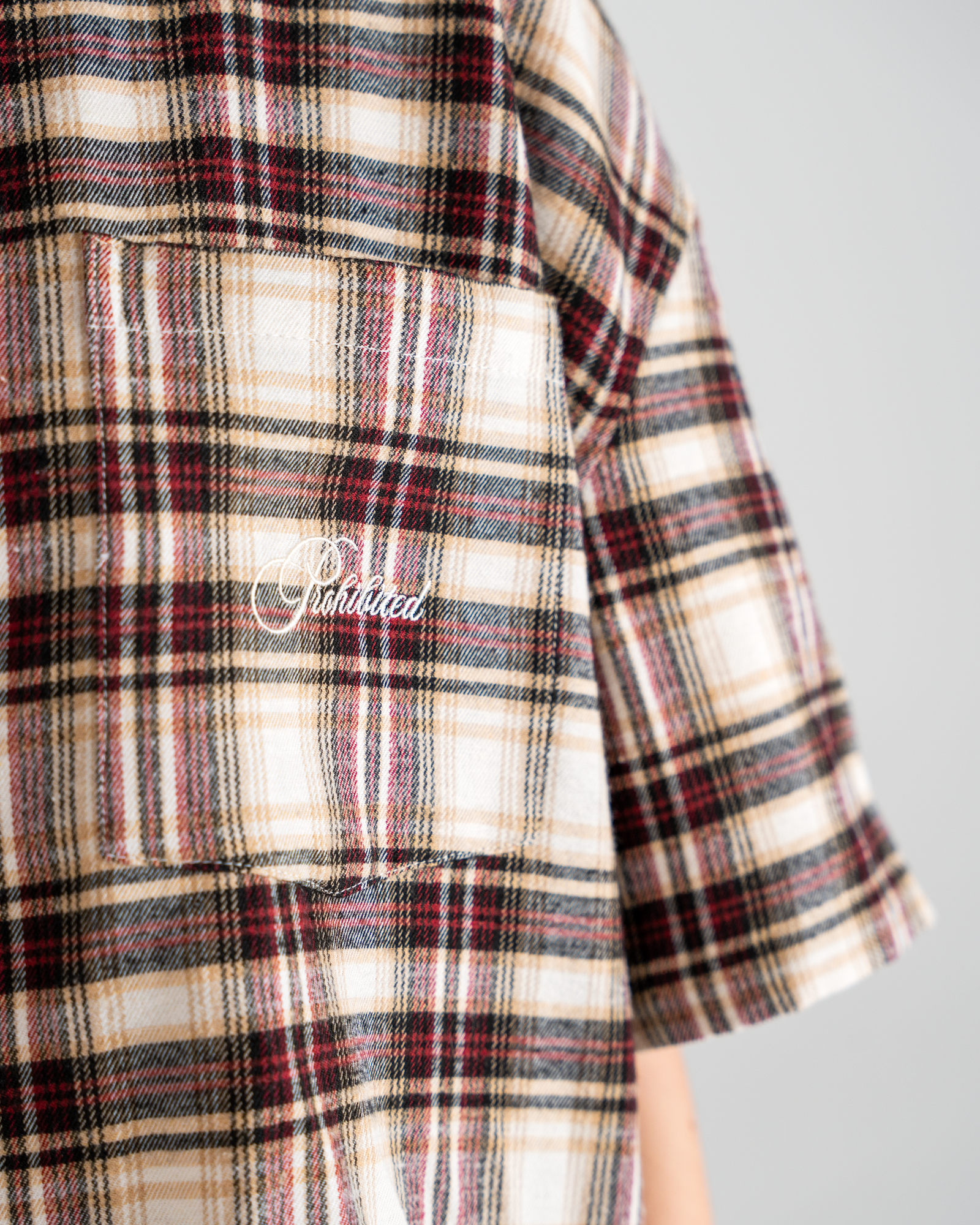 SC Flannel Shirt Cream