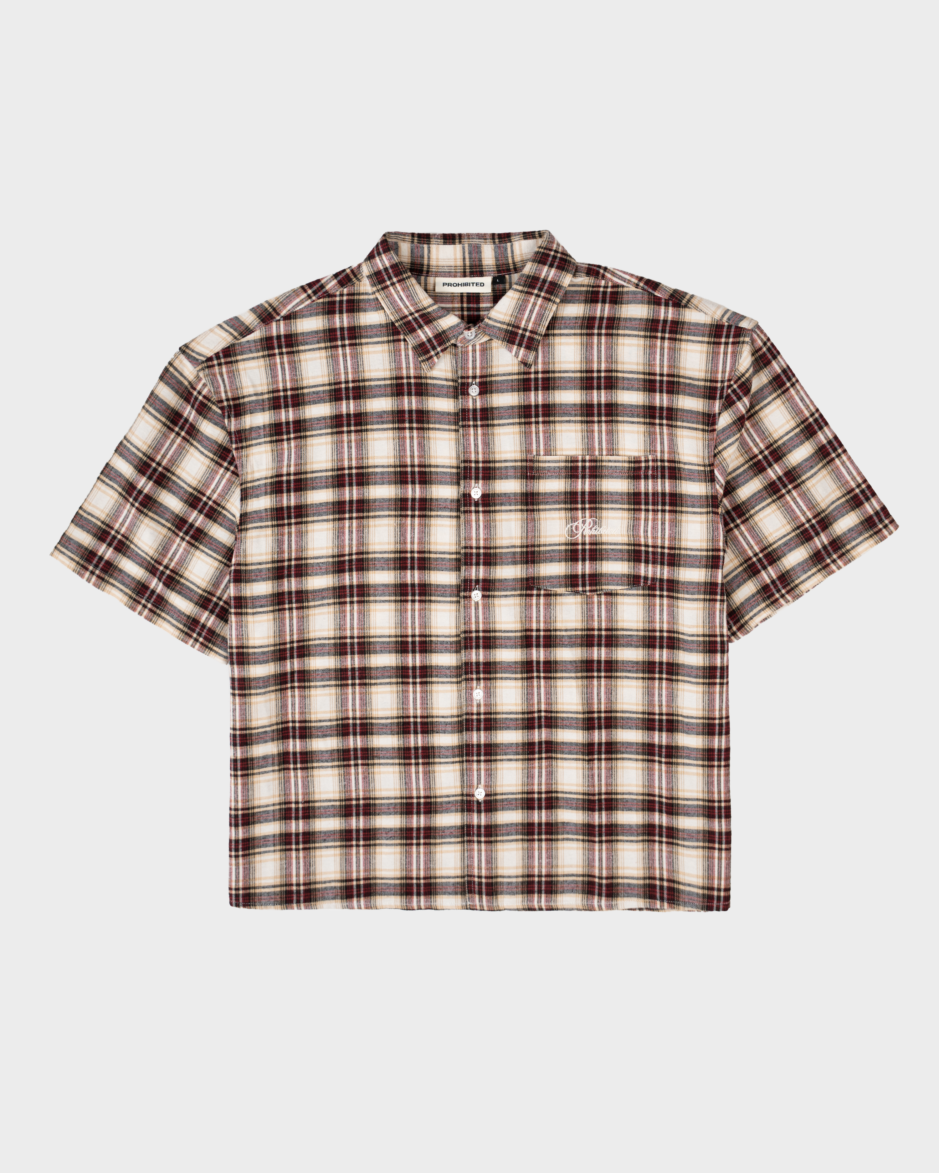 SC Flannel Shirt Cream