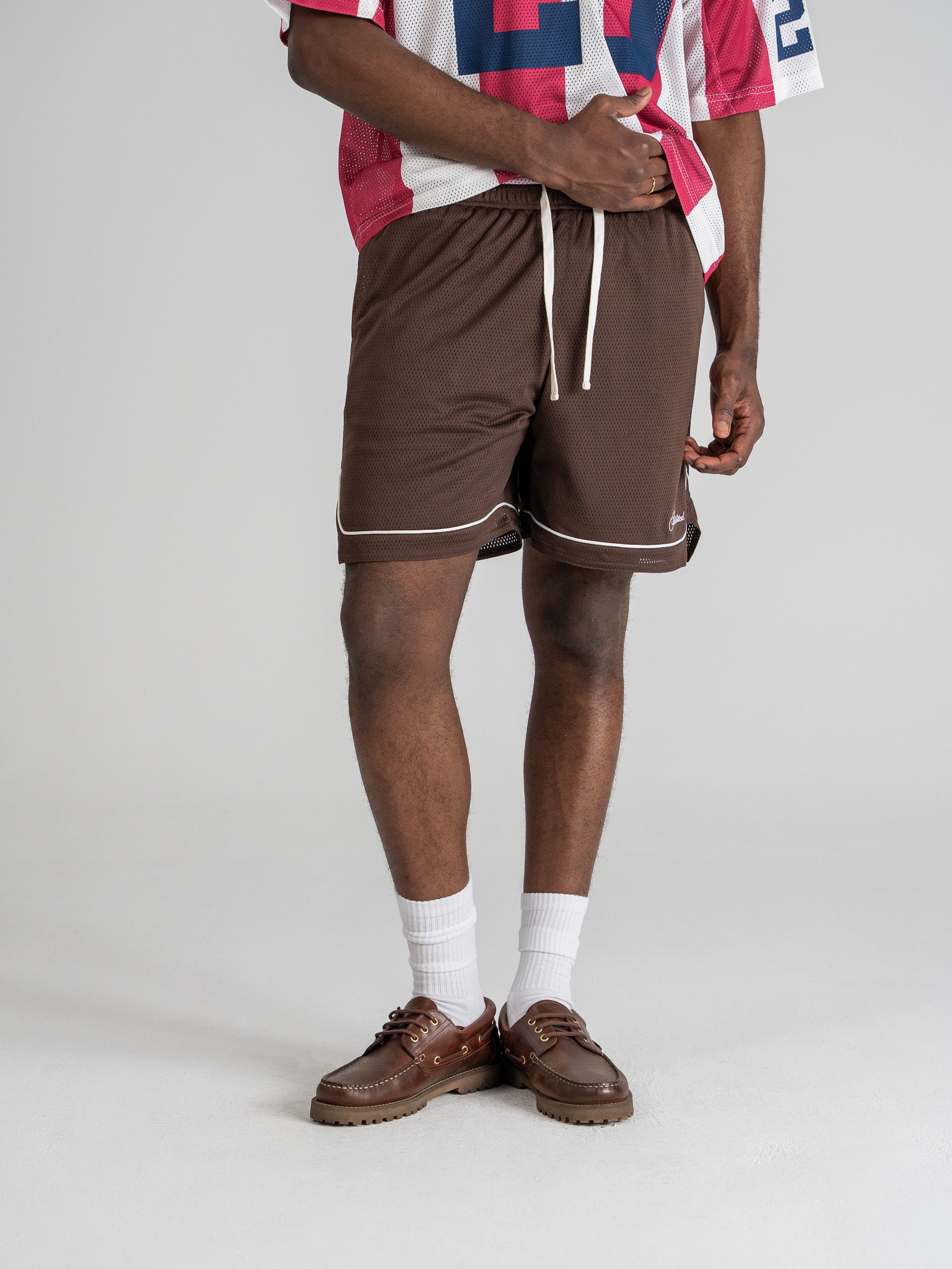 SC Mesh Shorts Brown