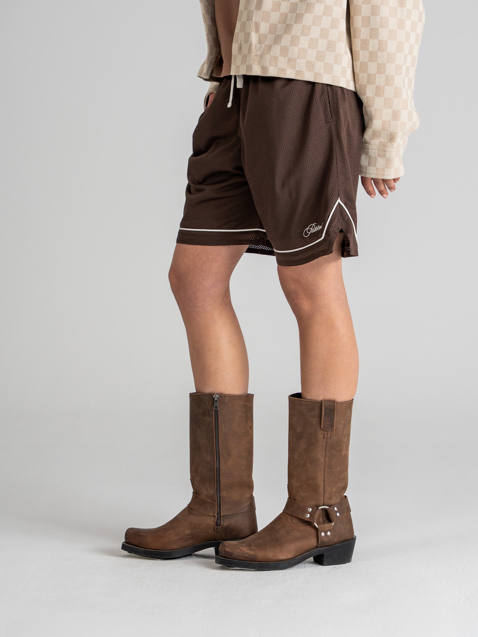 SC Mesh Shorts Brown