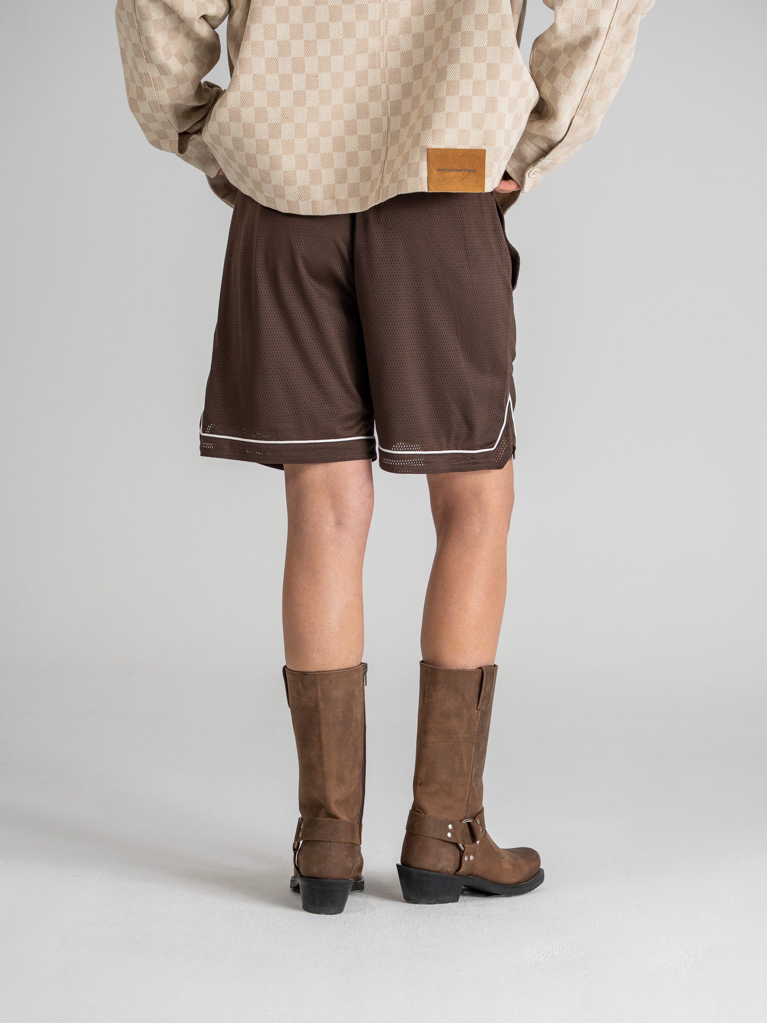 SC Mesh Shorts Brown