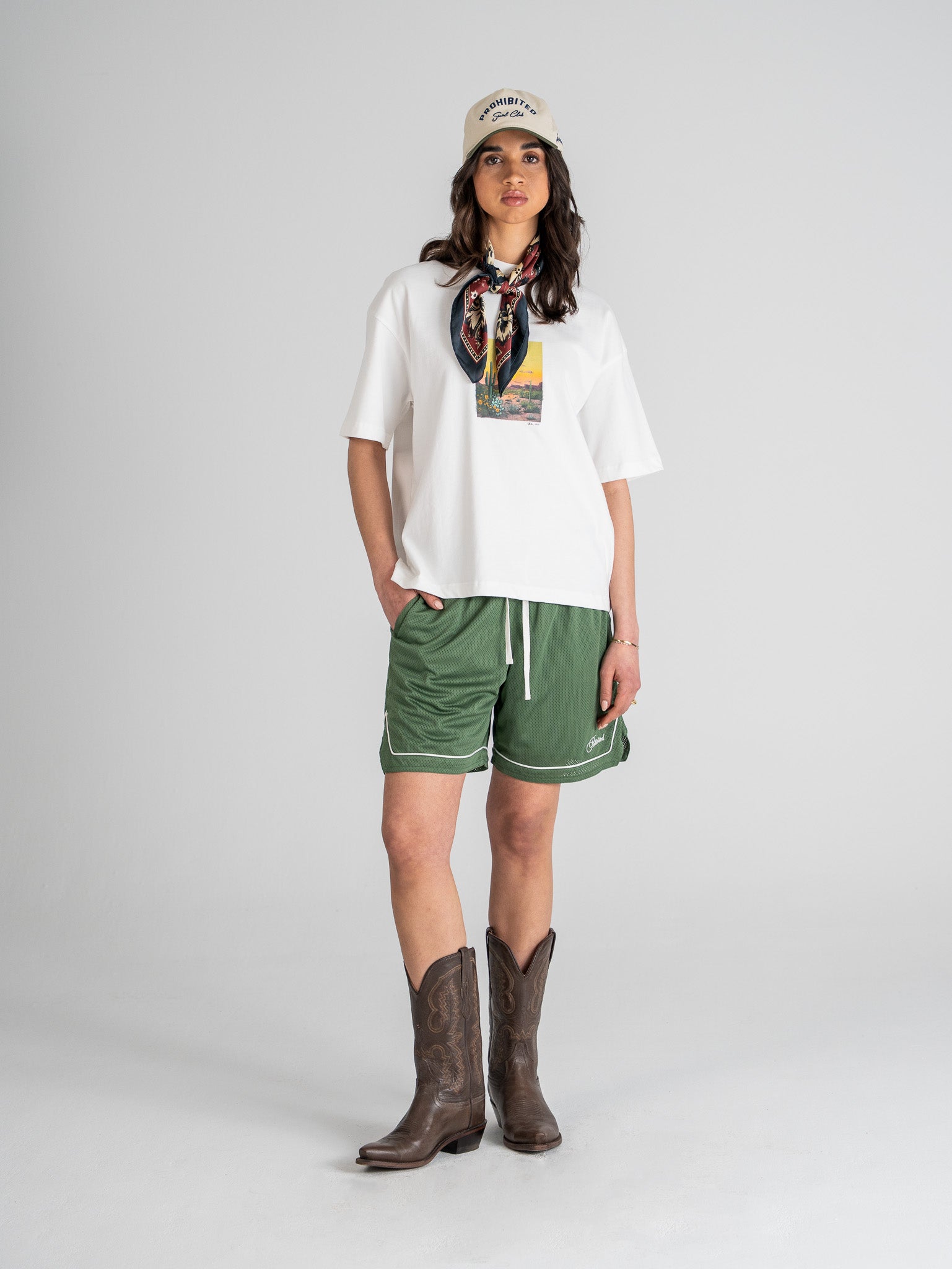 SC Mesh Shorts Green