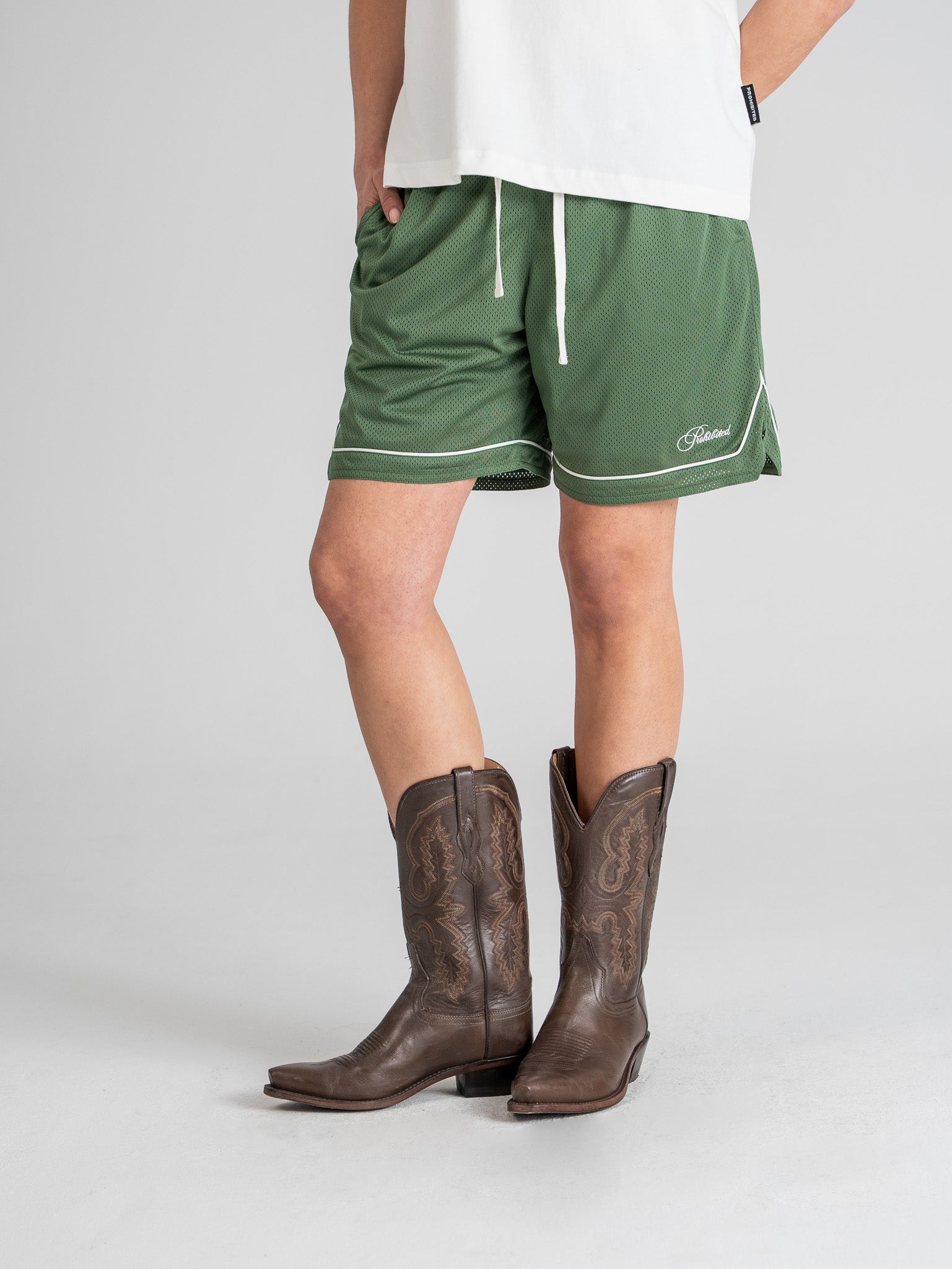 SC Mesh Shorts Green