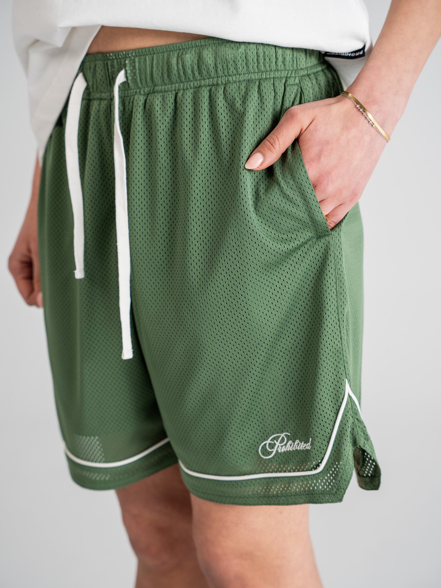 SC Mesh Shorts Green