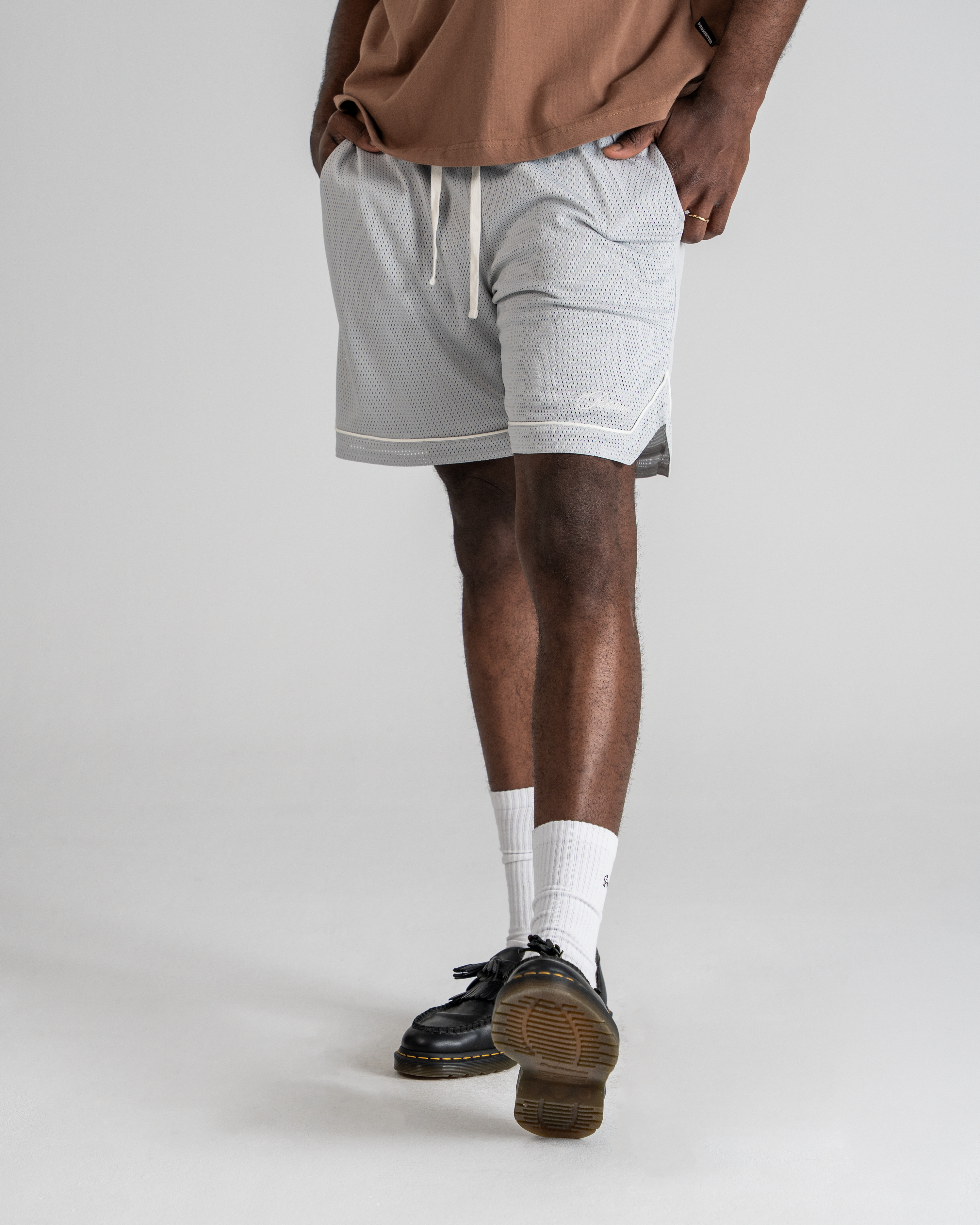 SC Mesh Shorts Grey