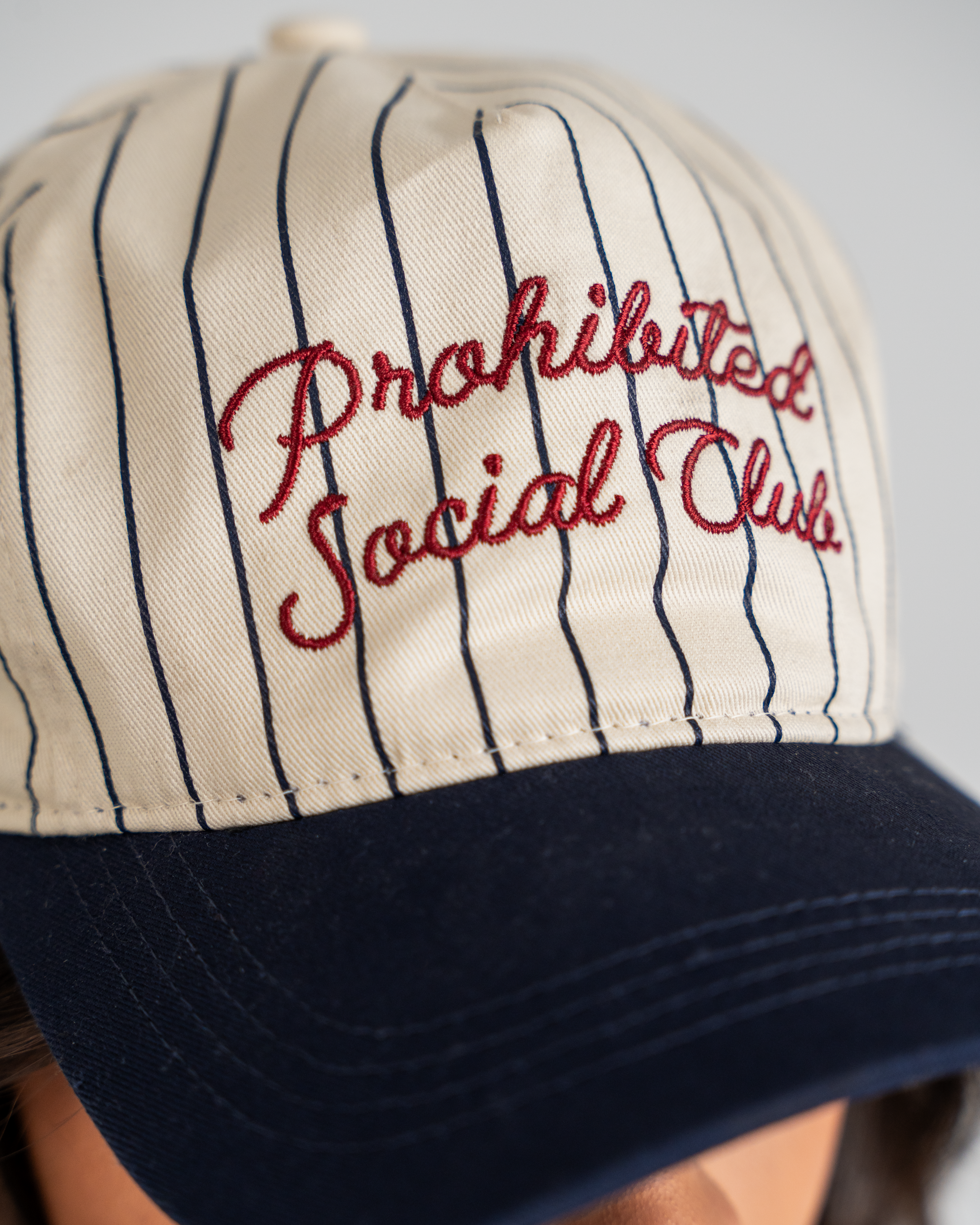 SC Pinstripe Cap Navy