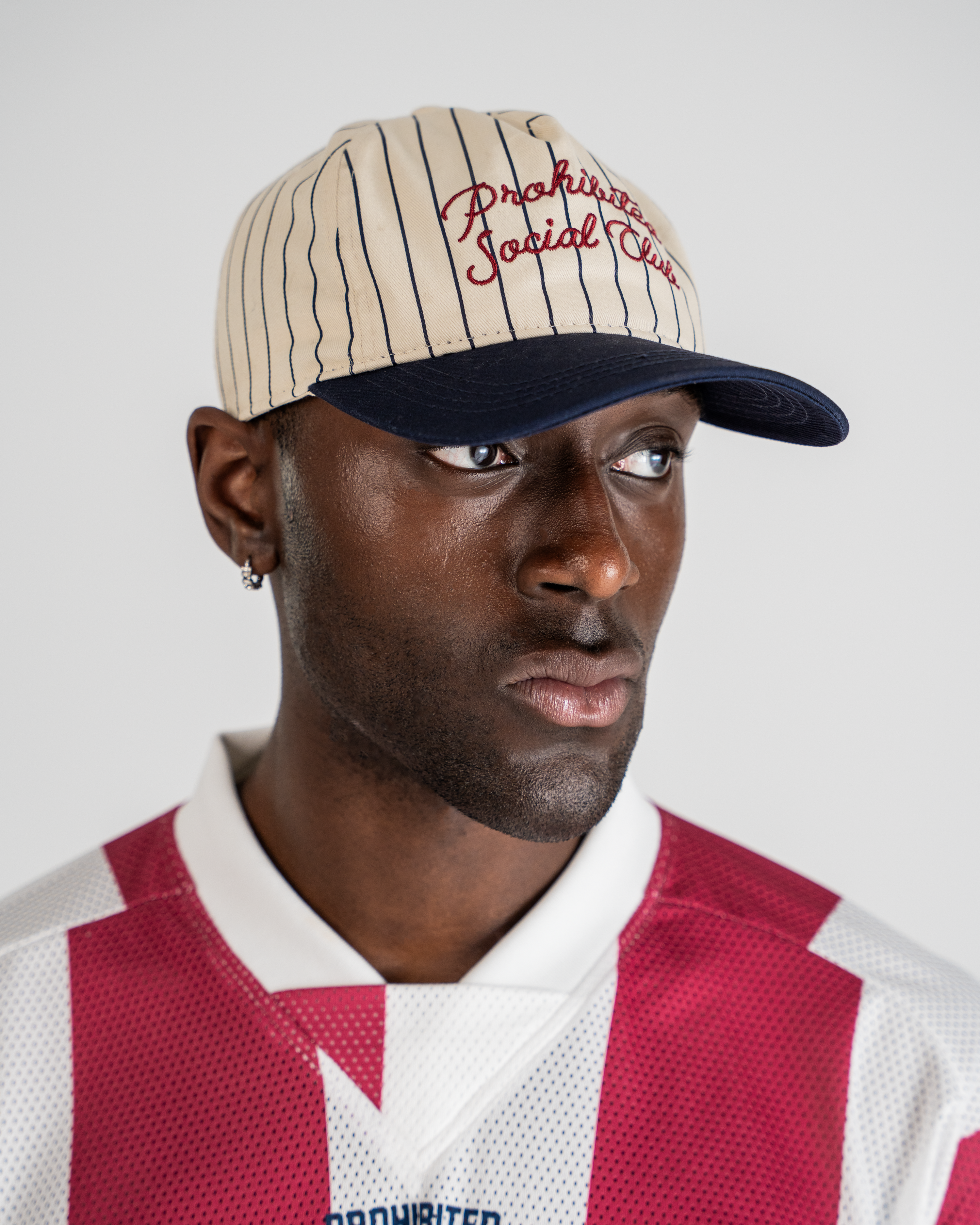 SC Pinstripe Cap Navy