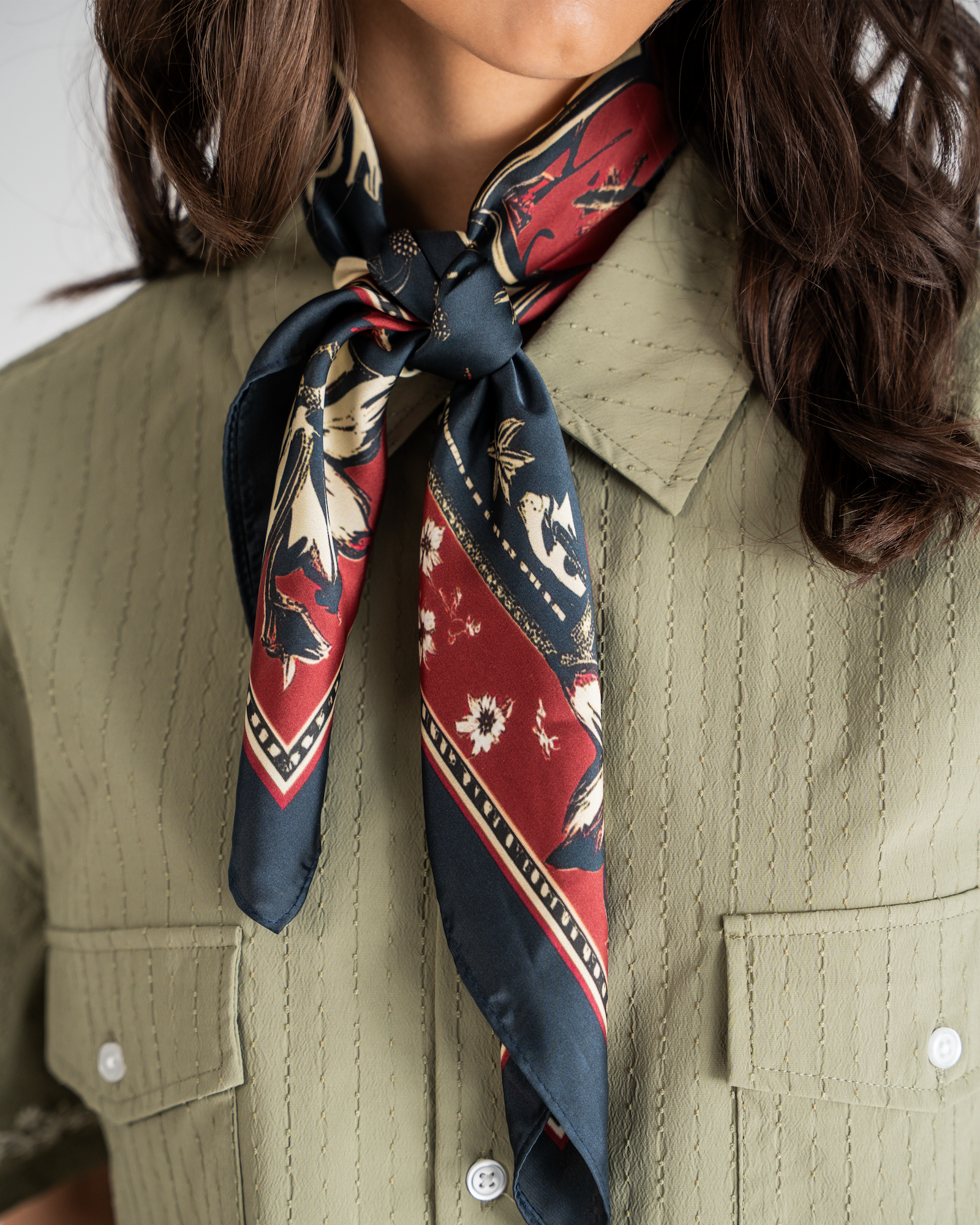 SC Scarf Red