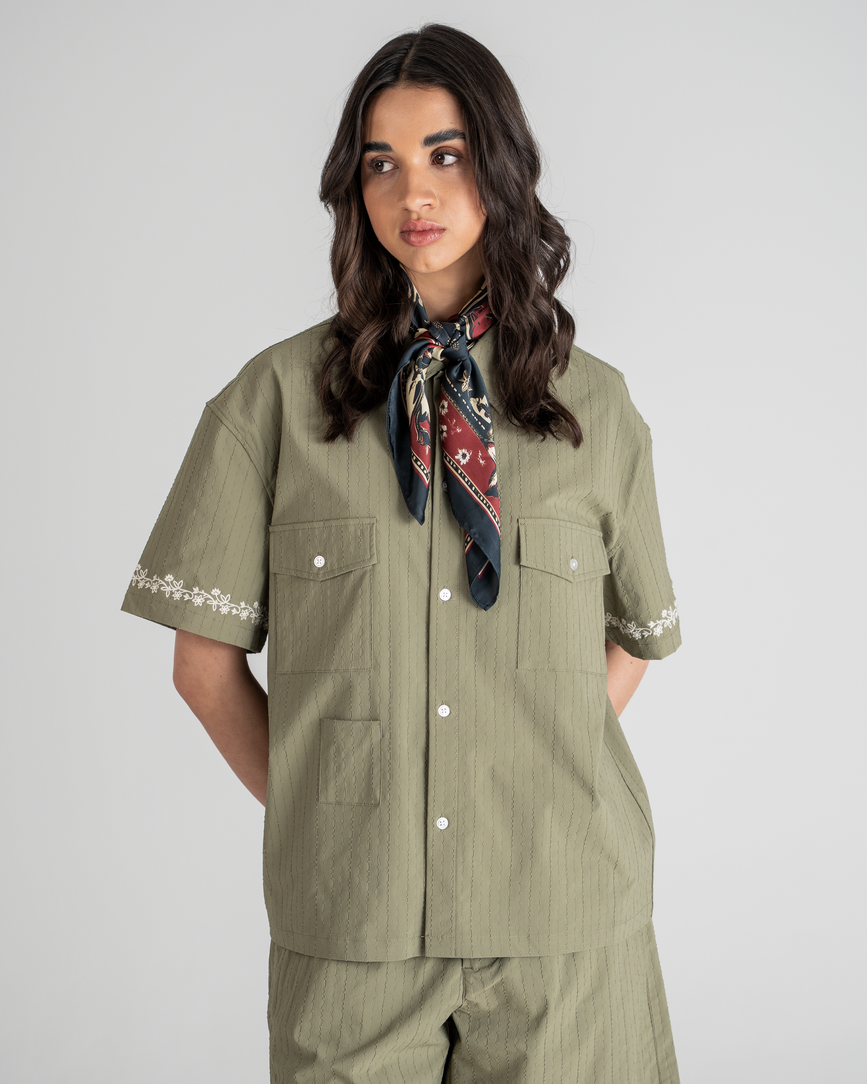 SC Western Shirt Green