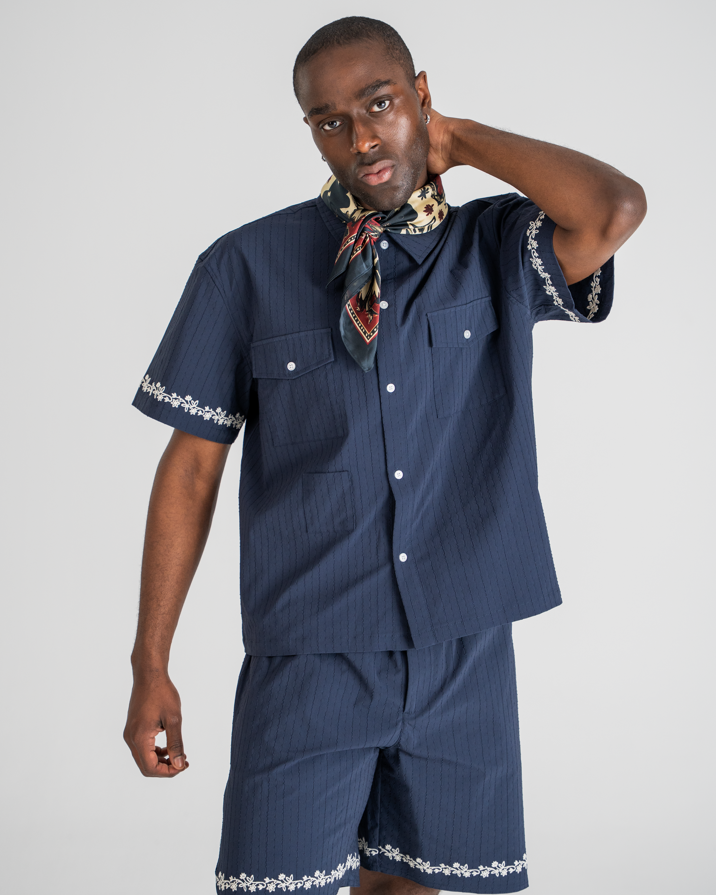 SC Western Shirt Navy