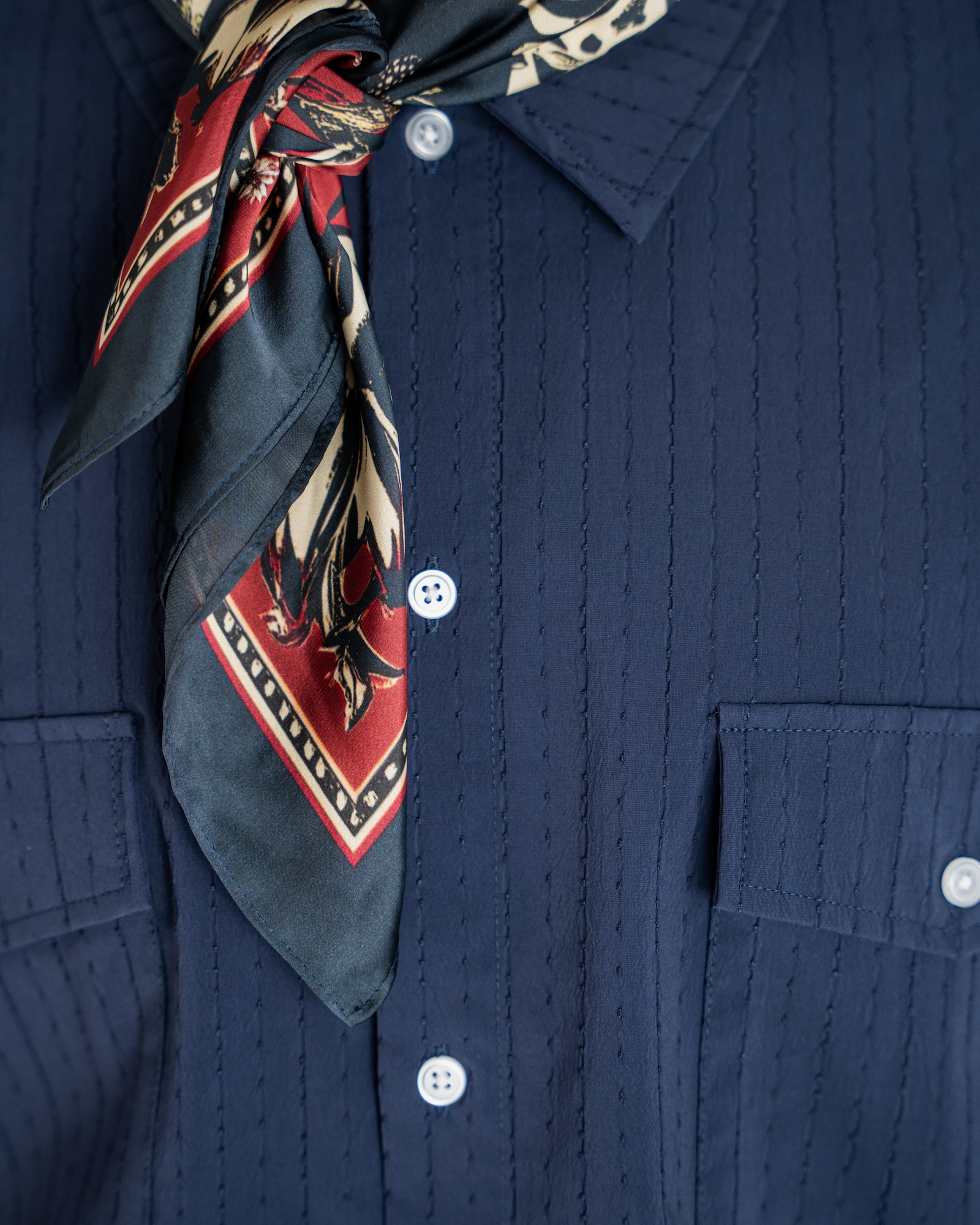 SC Western Shirt Navy