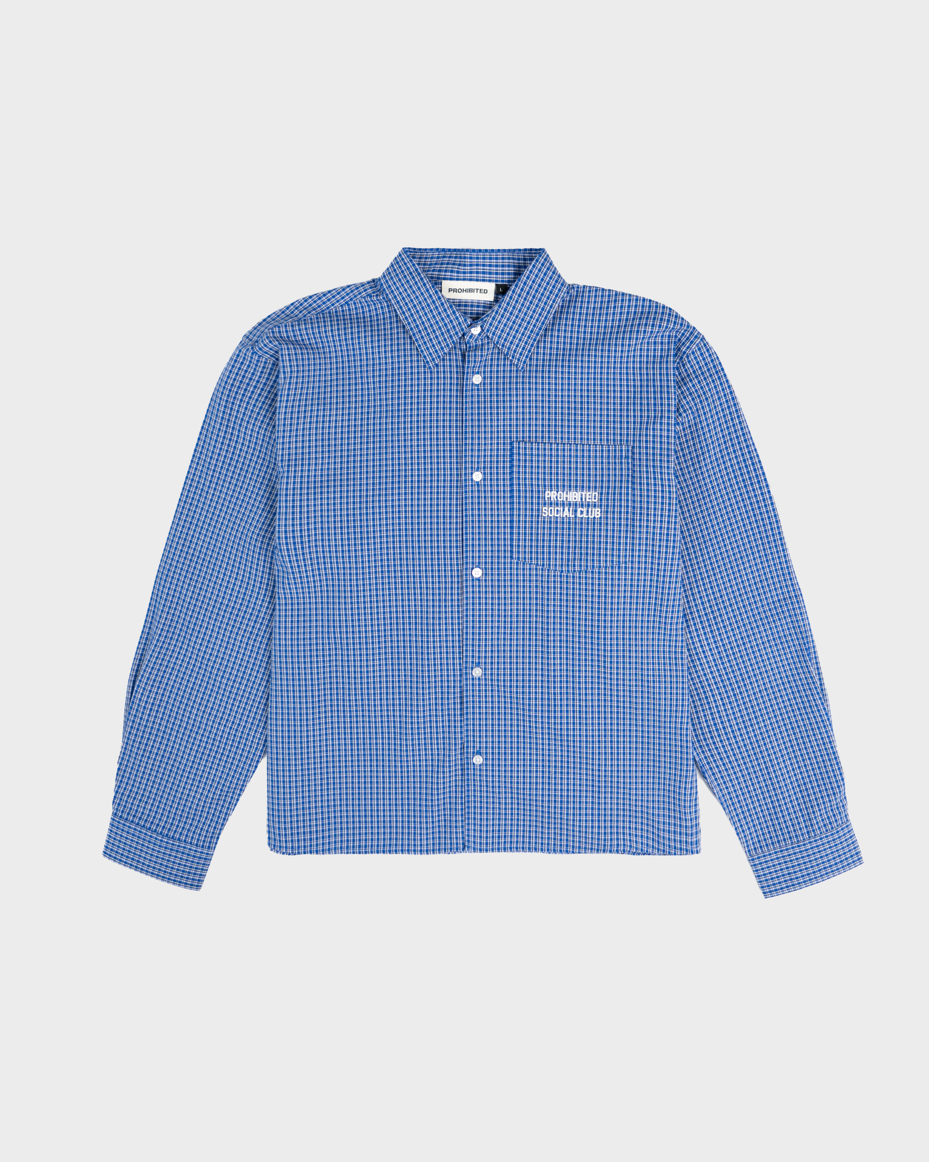 SC Checkered Shirt Blue
