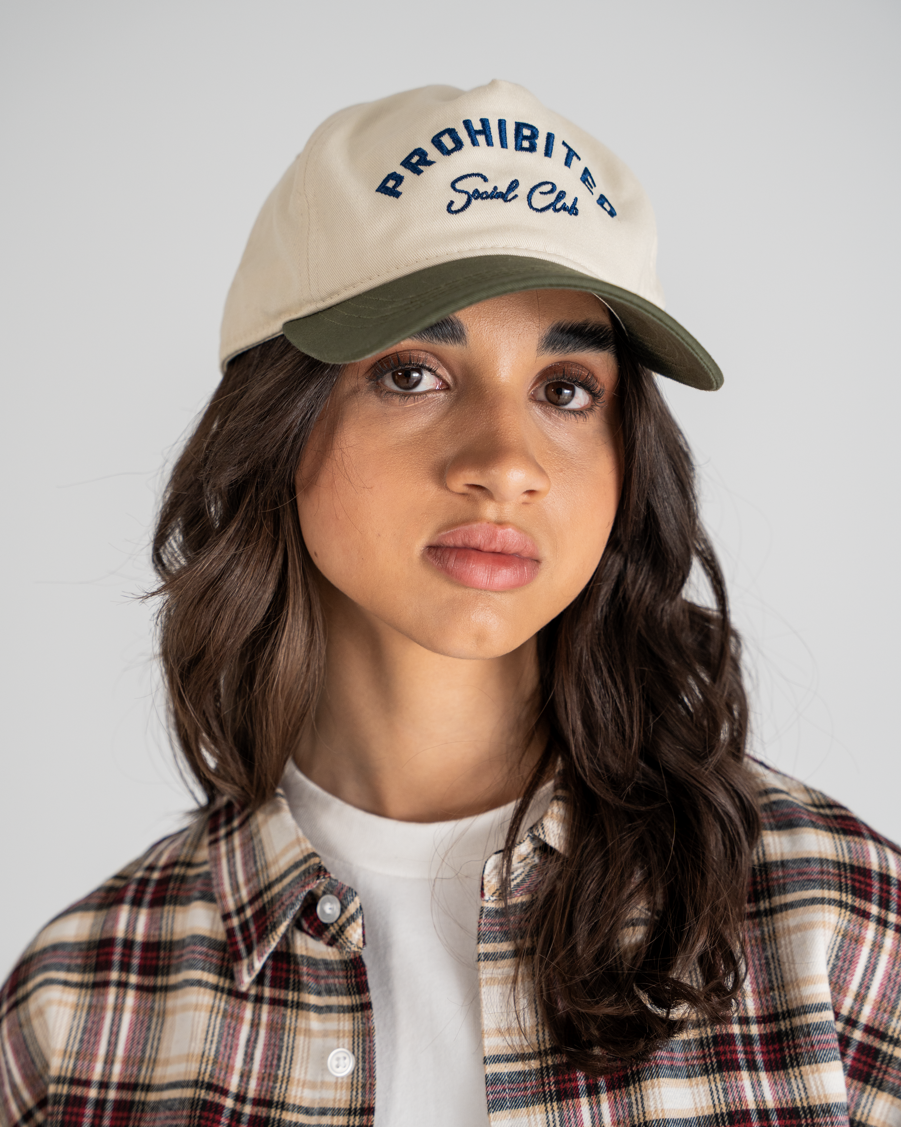 SC Contrast Flat Cap Green