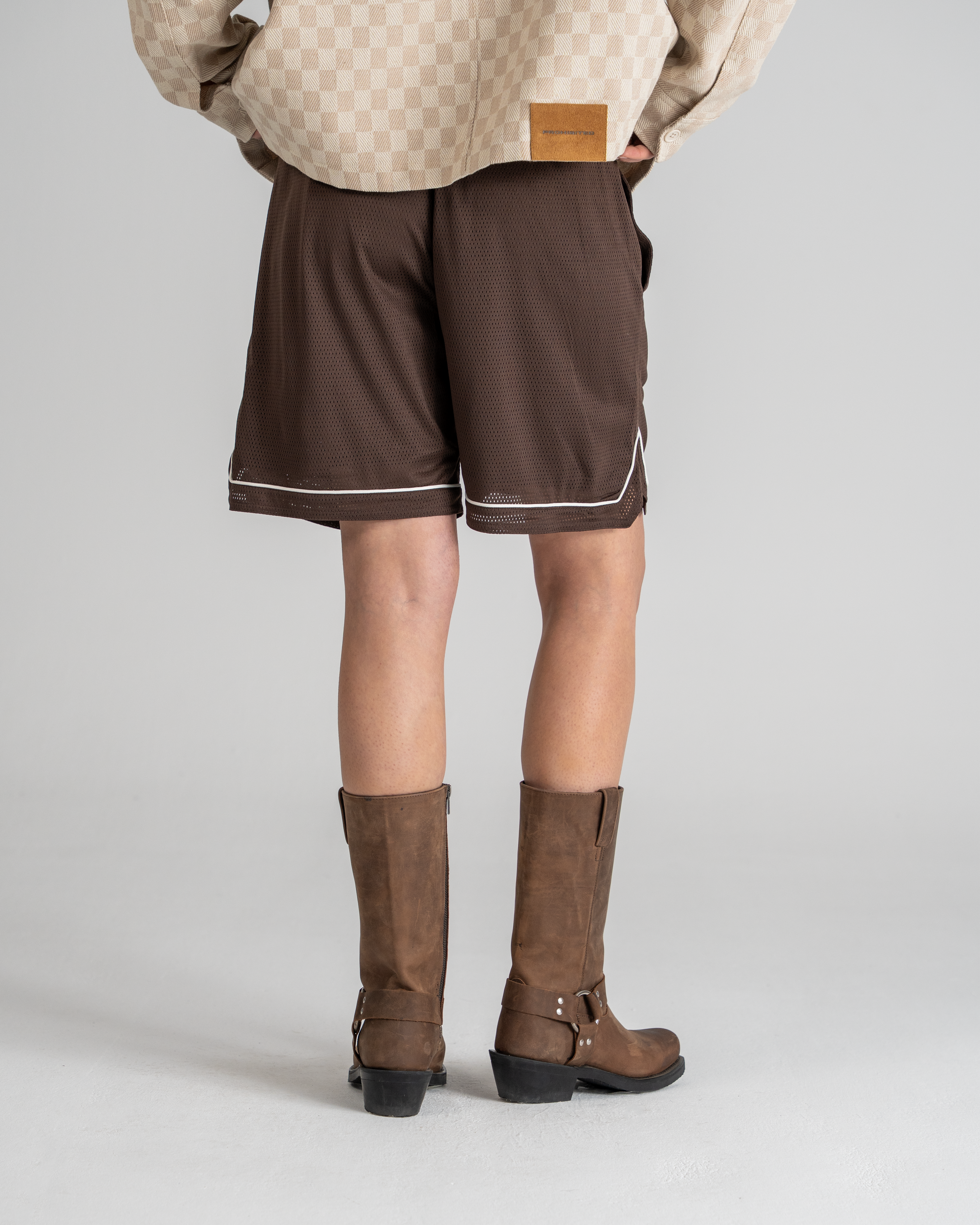 SC Mesh Shorts Brown