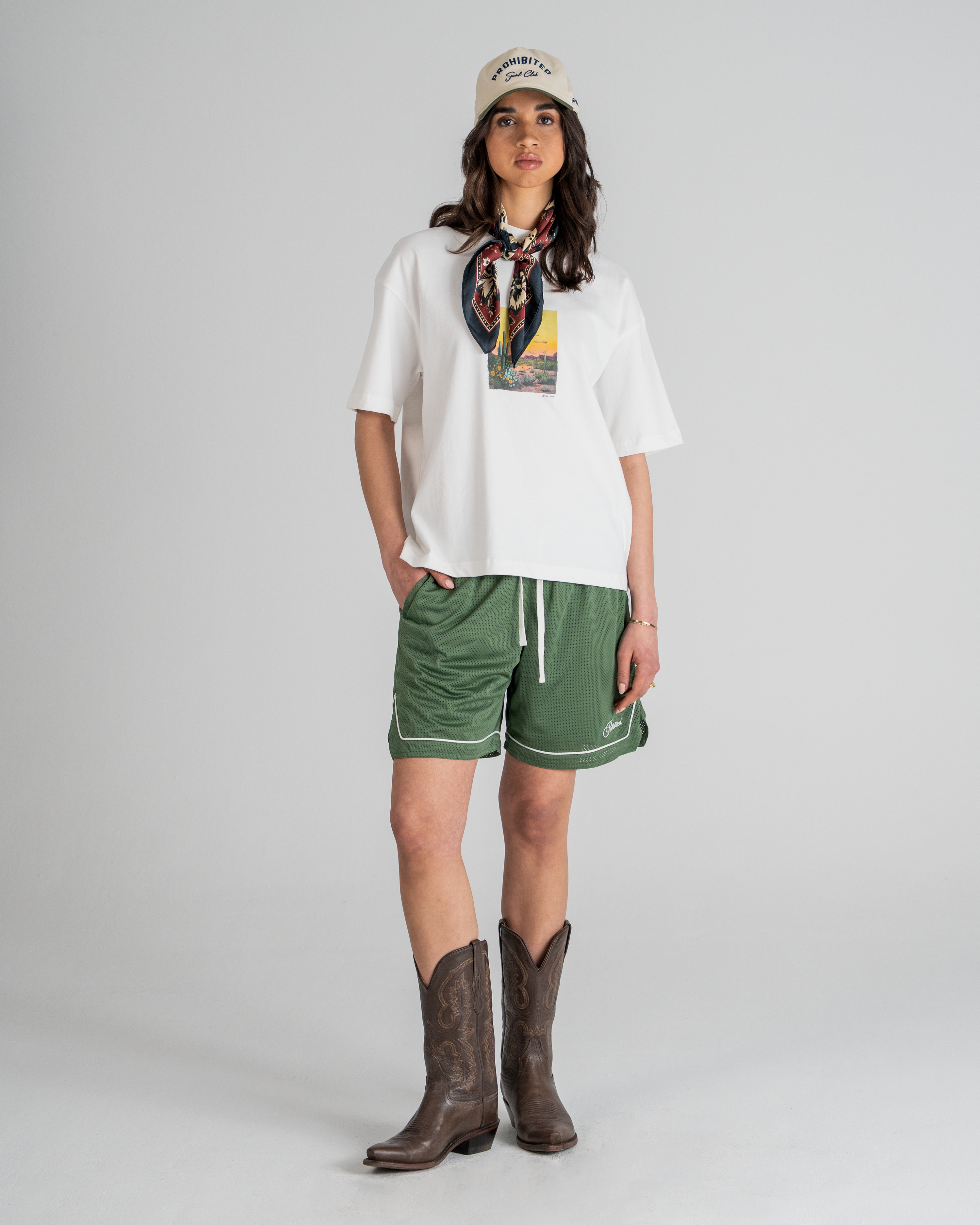 SC Mesh Shorts Green