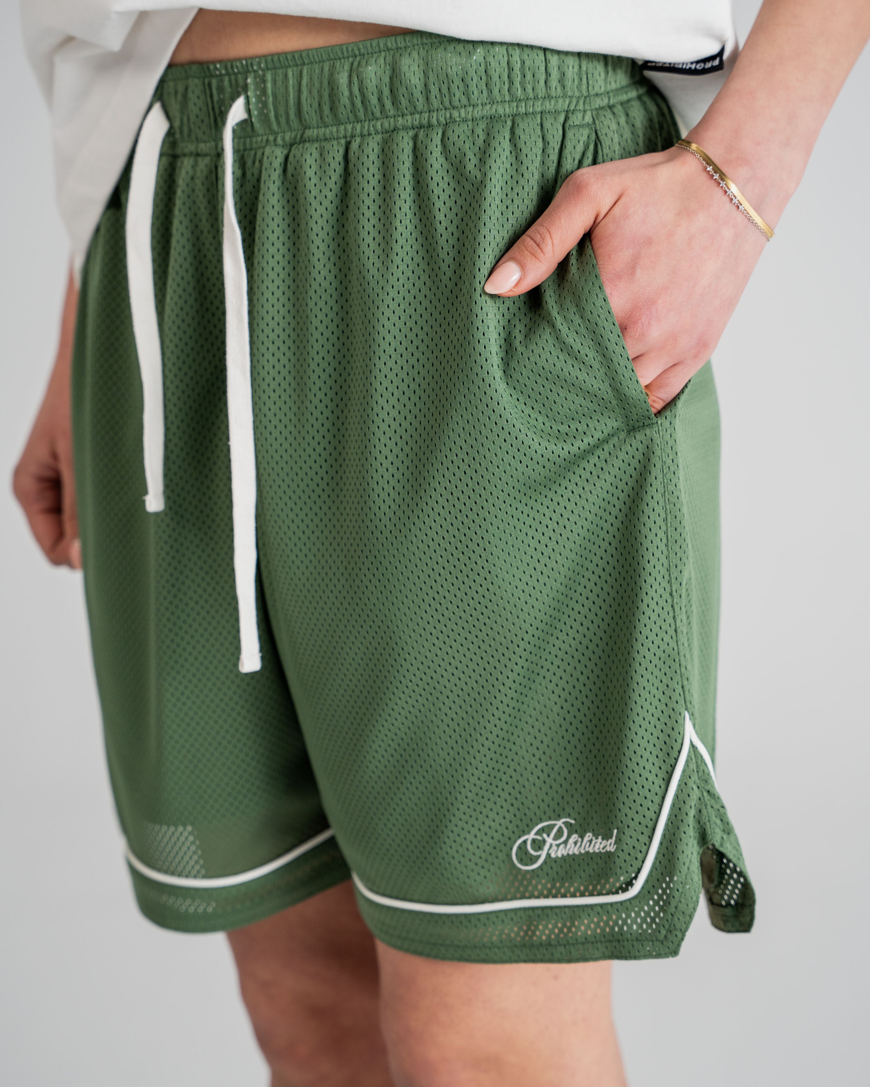 SC Mesh Shorts Green