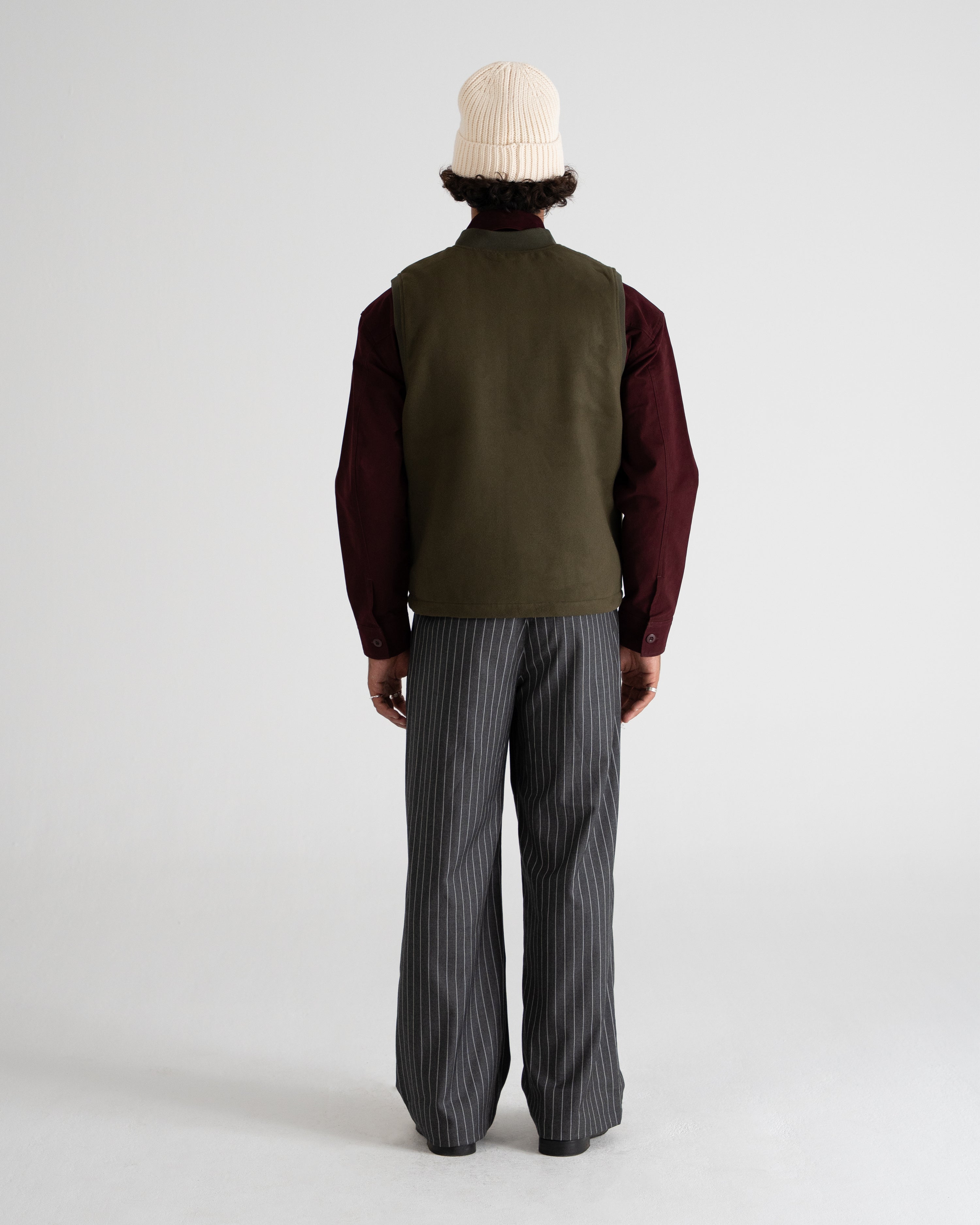 Scout Fleece Vest Green