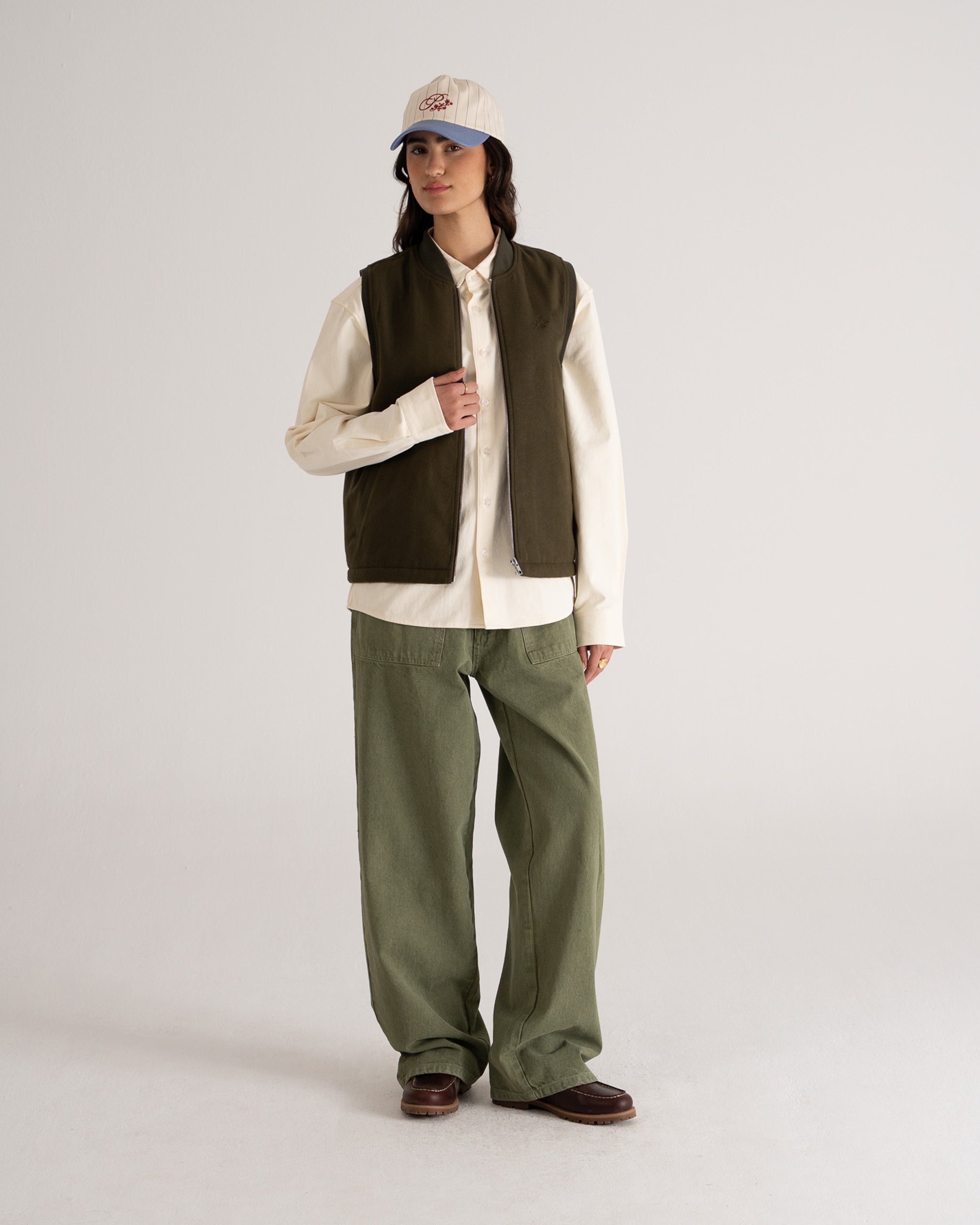 Scout Fleece Vest Green