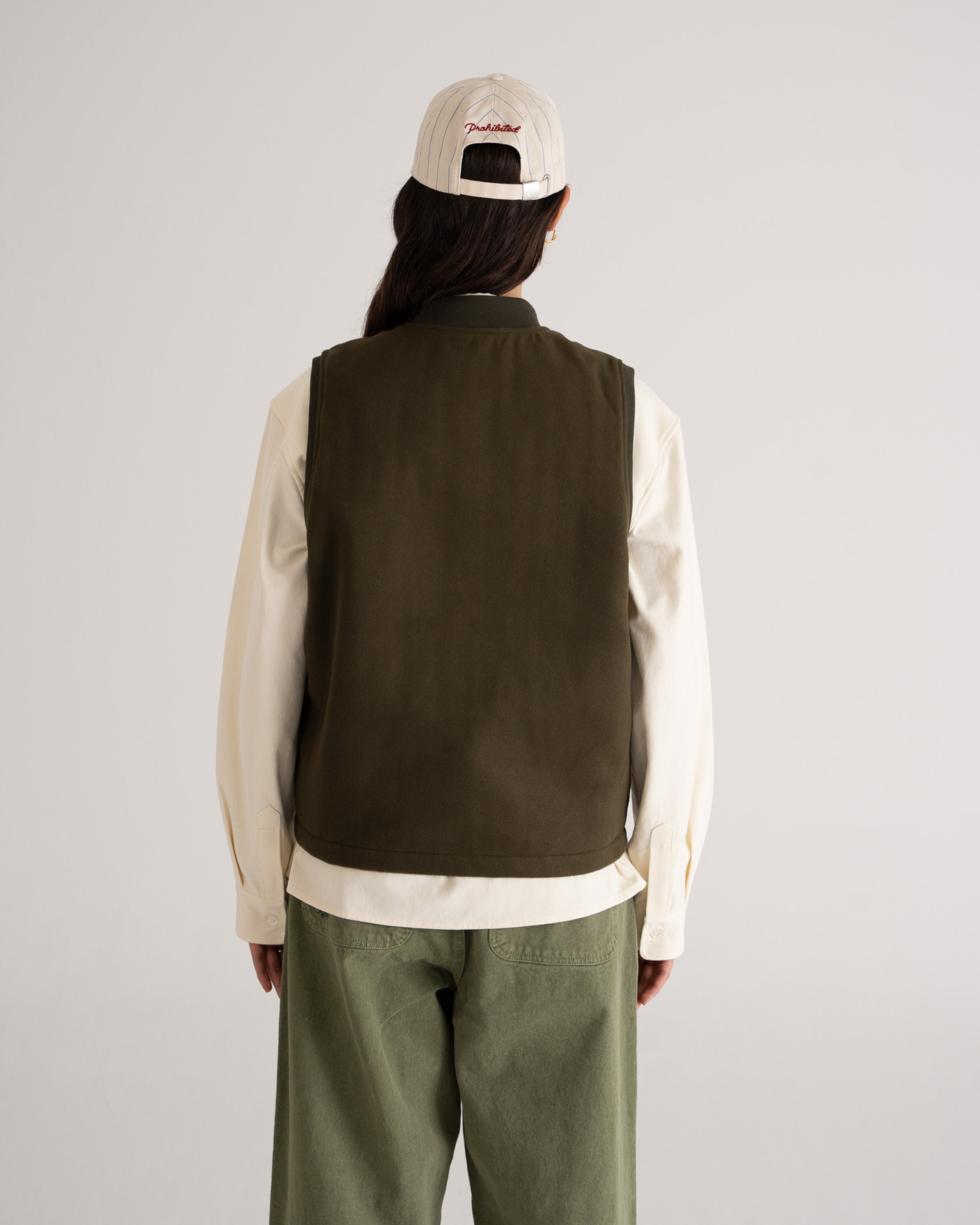 Scout Fleece Vest Green