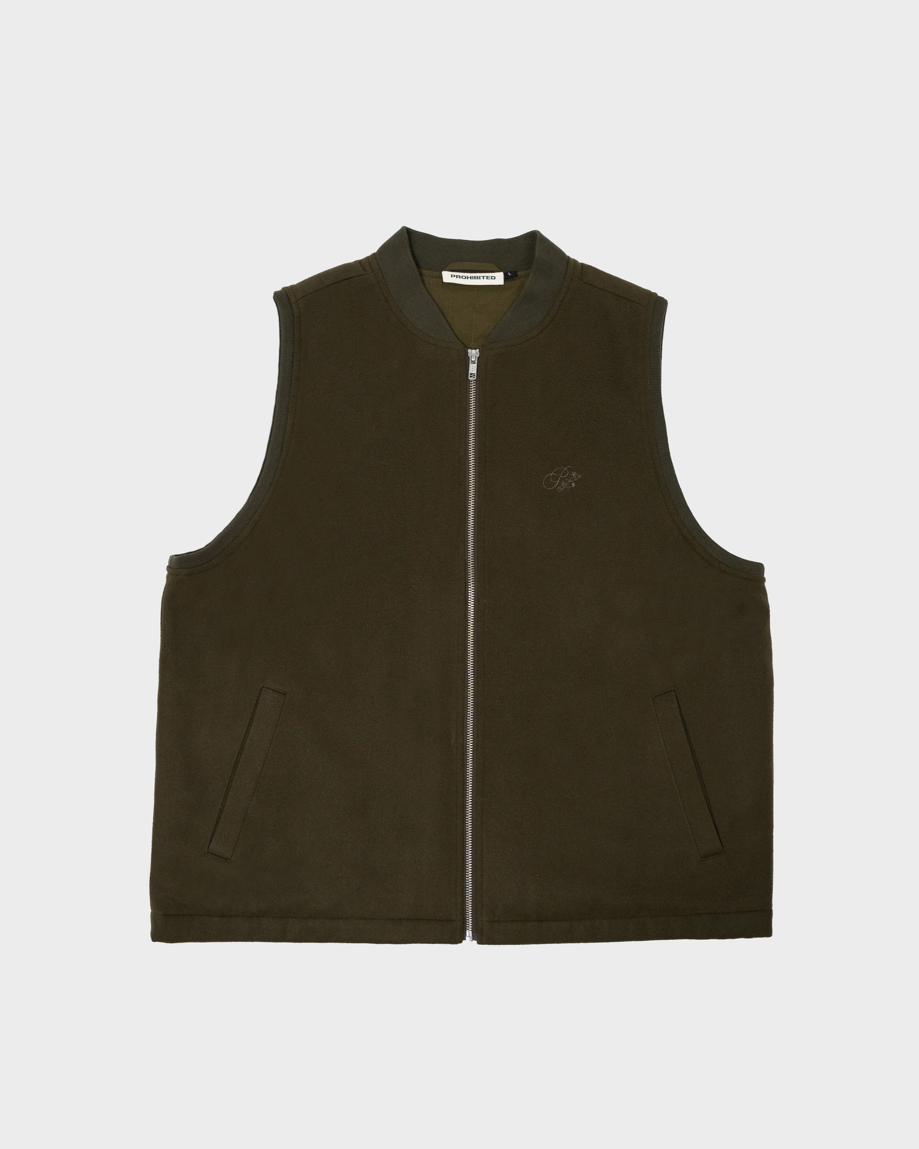 Scout Fleece Vest Green