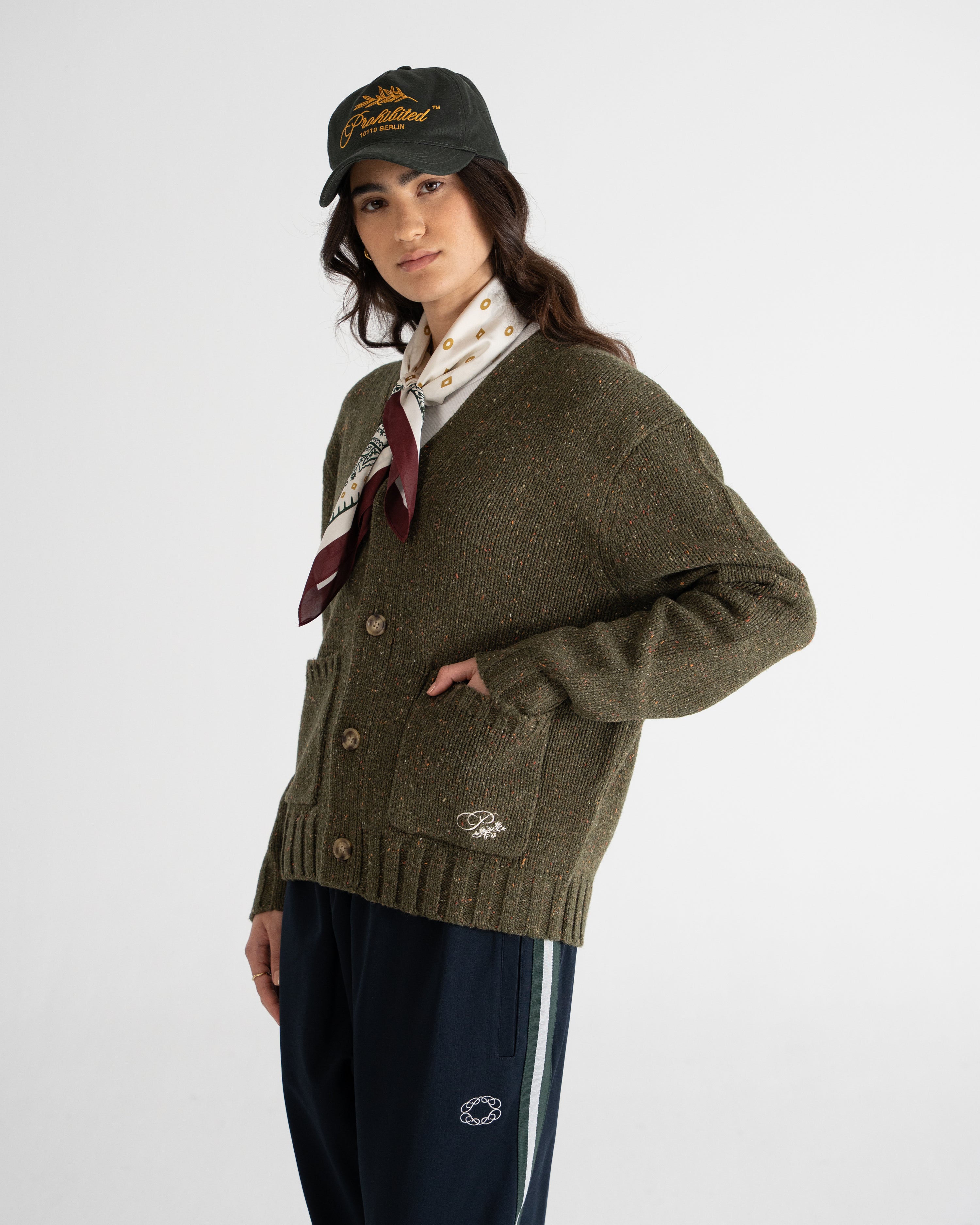 Scout Knit Cardigan Green