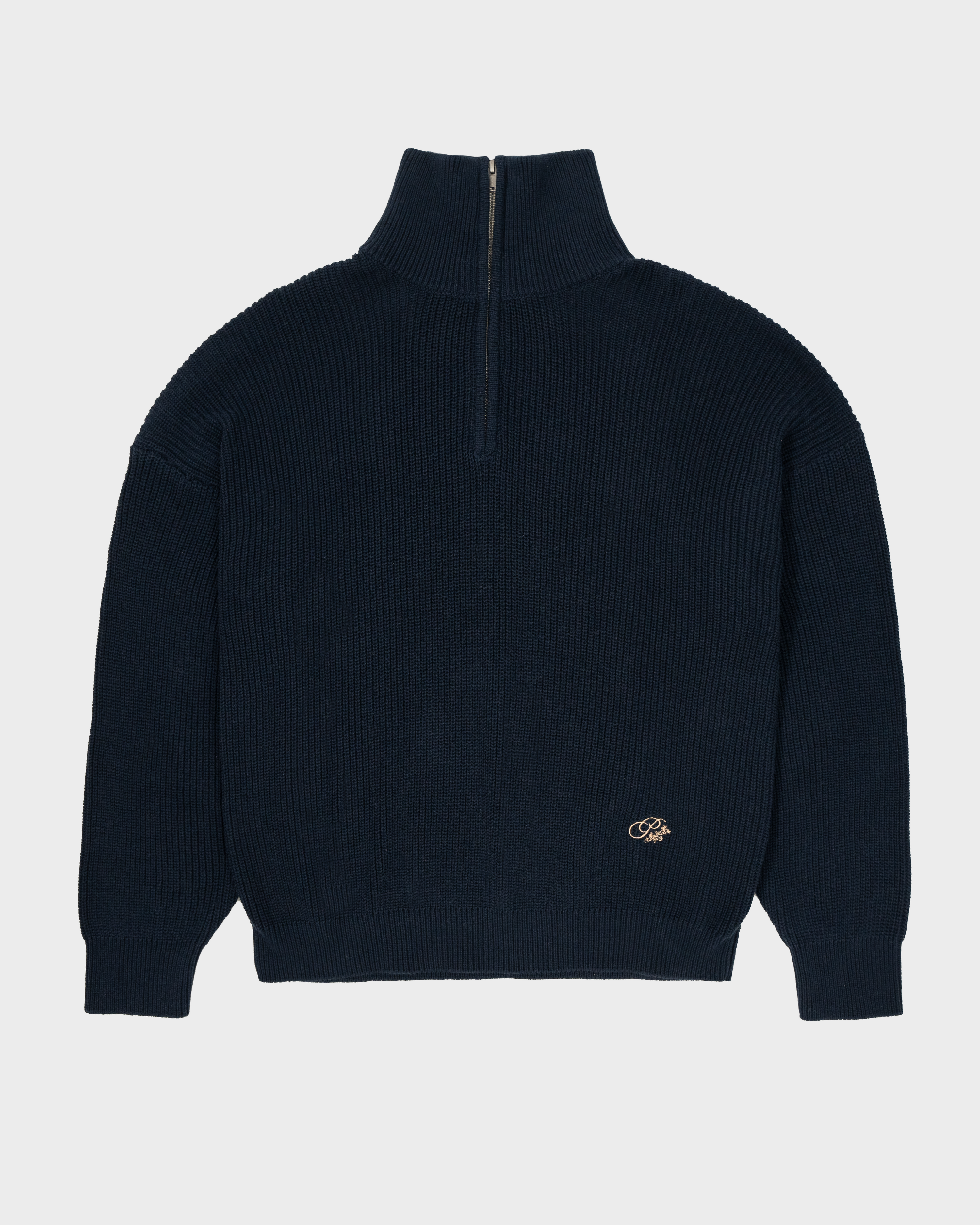 Scout Knit Half-Zip Navy