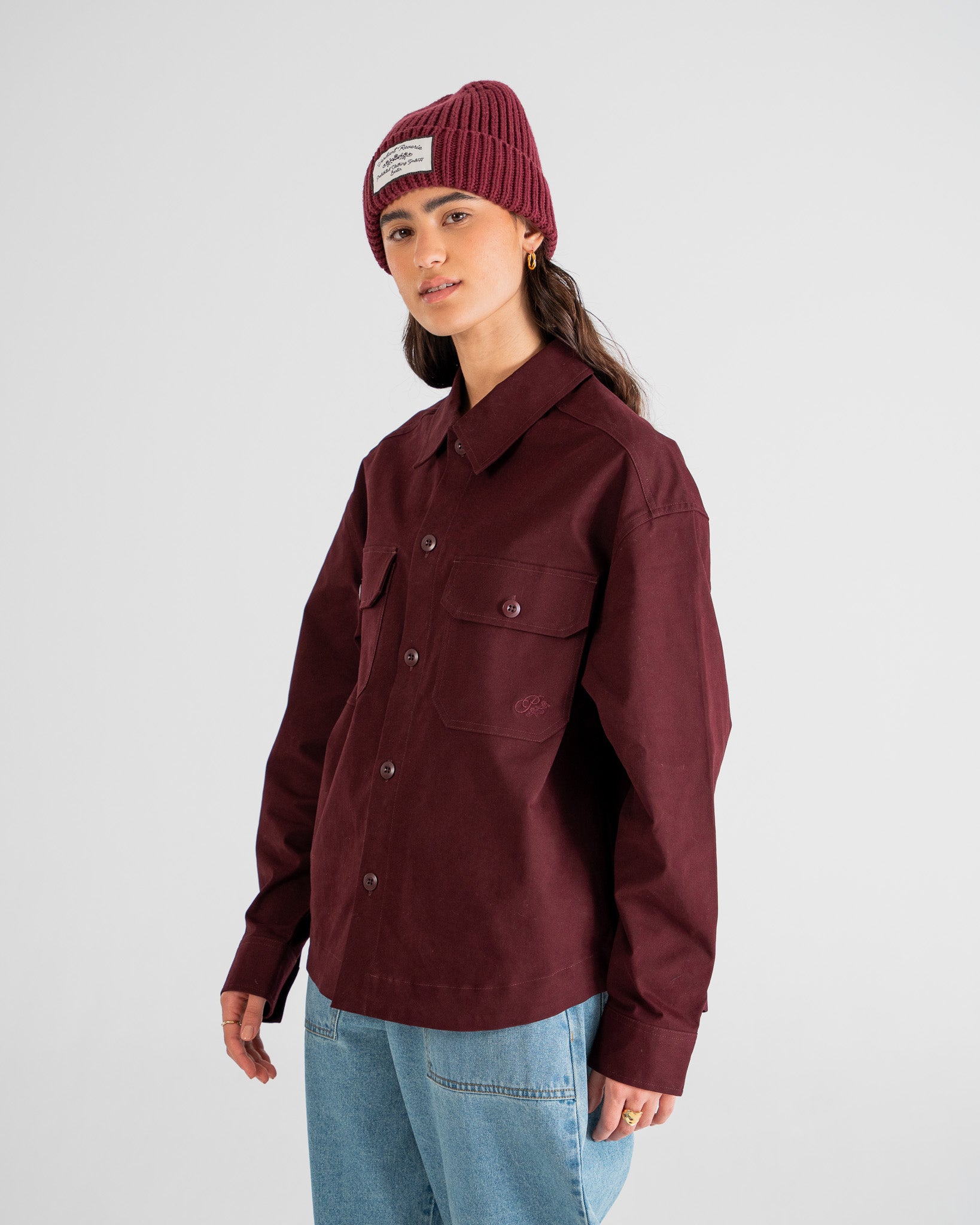 Scout Overshirt Bordeaux