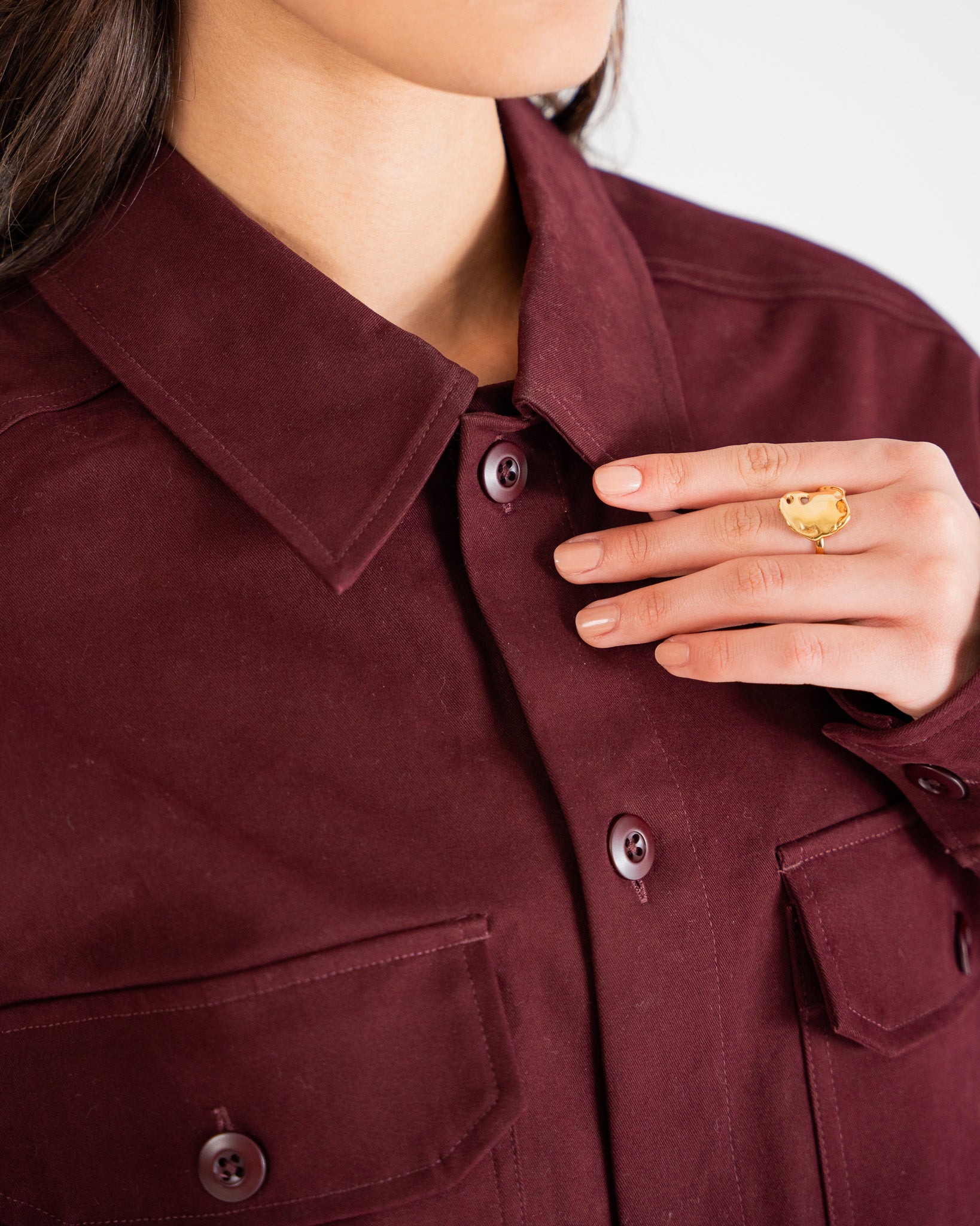Scout Overshirt Bordeaux