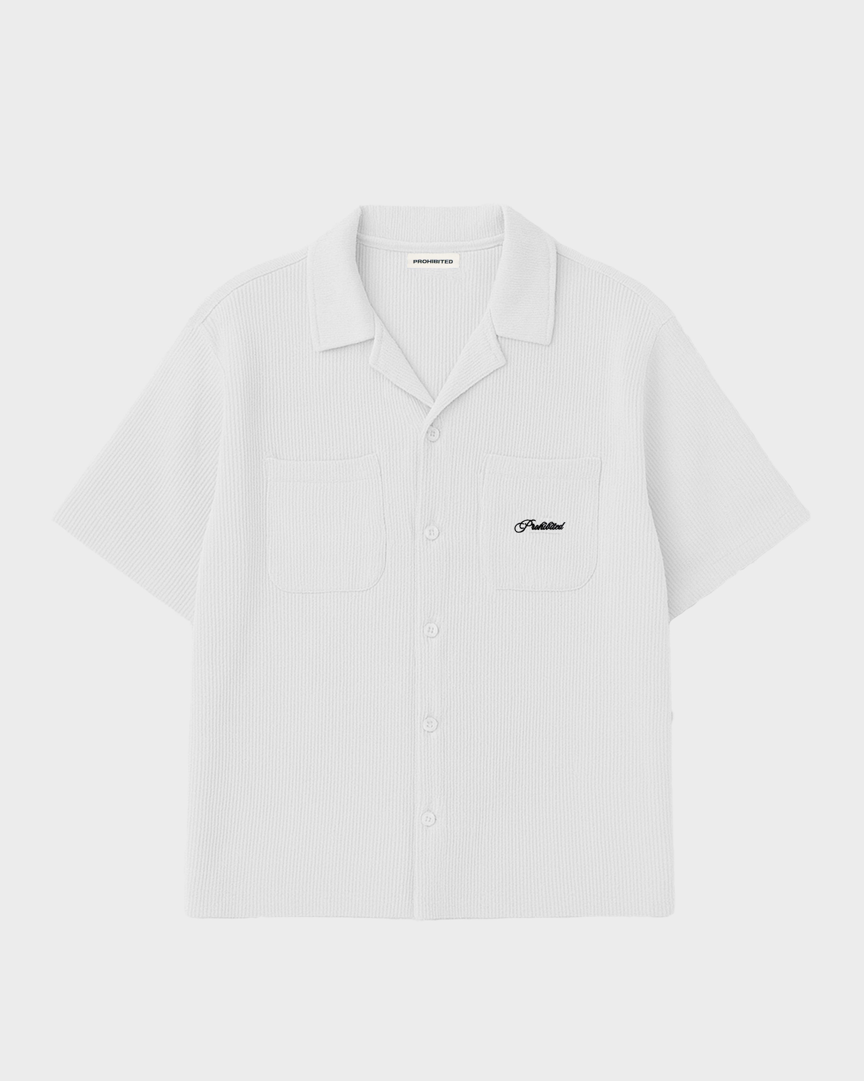 Seaside Waffle Shirt Off-White