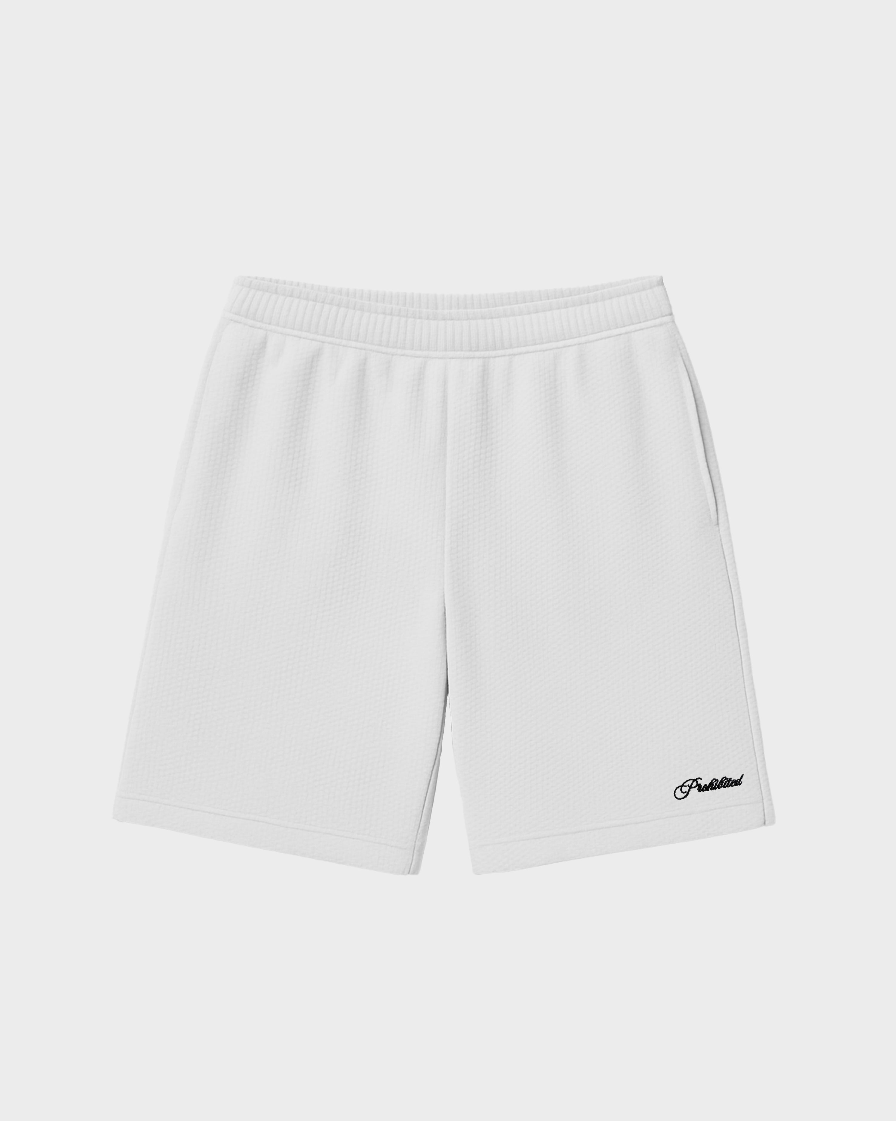 Seaside Waffle Shorts Off-White