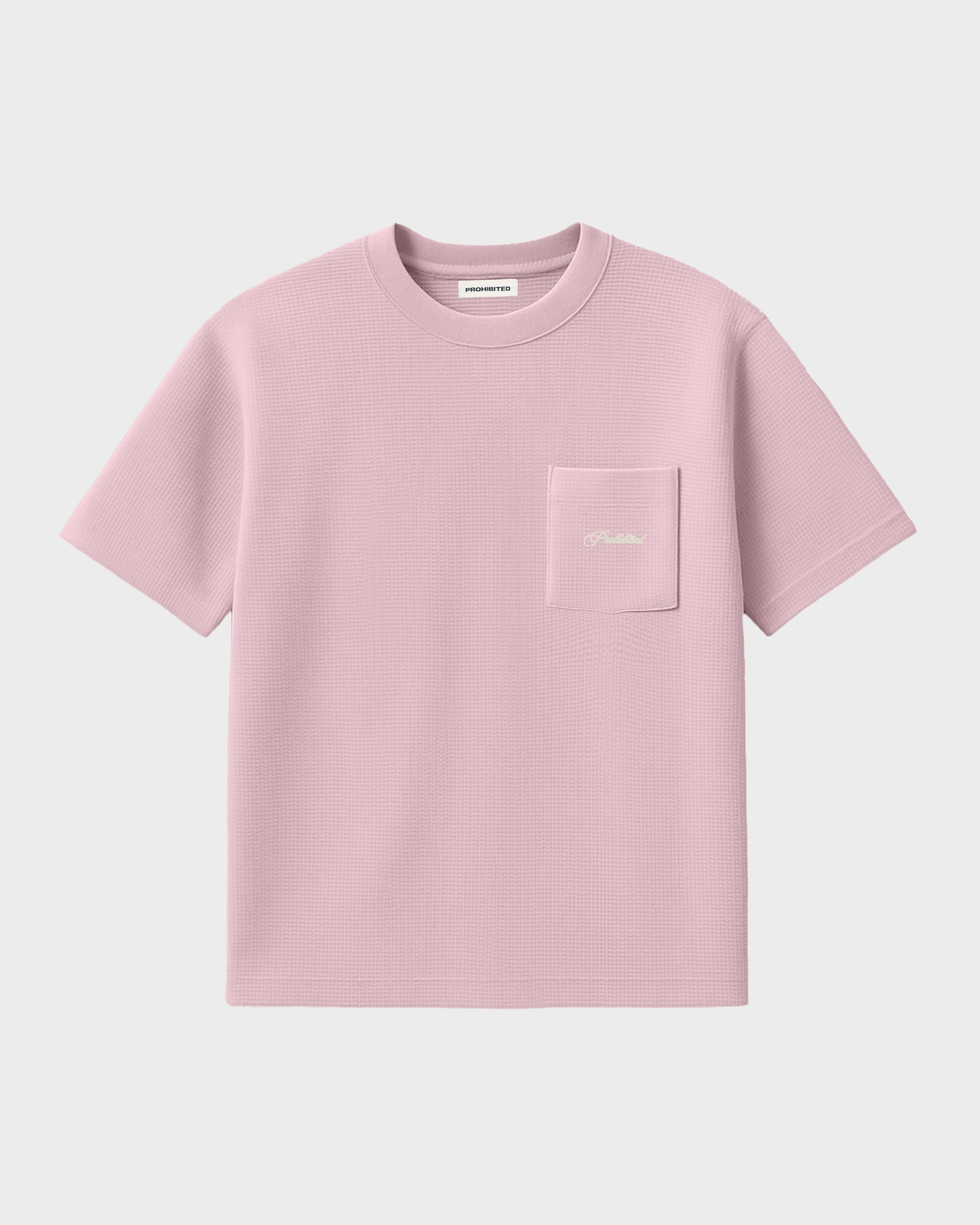 Seaside Waffle Tee Mauve