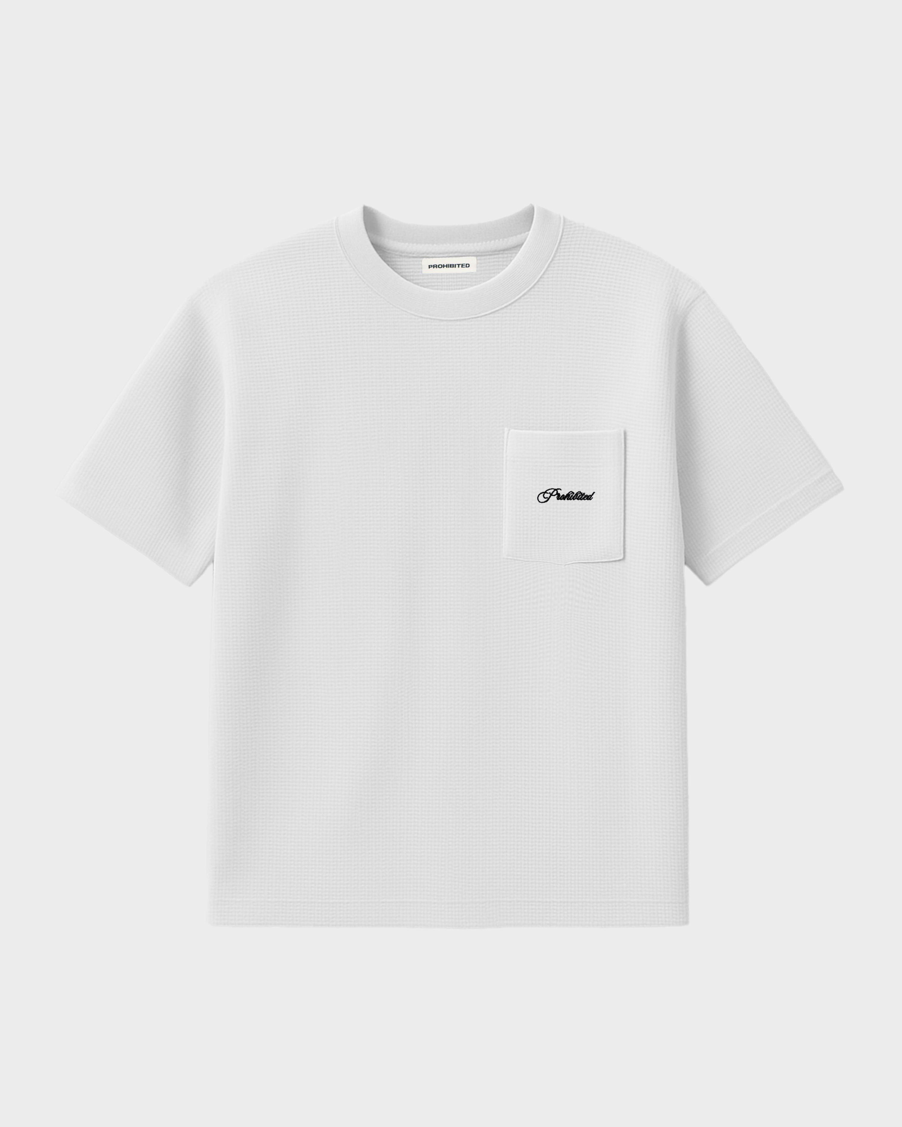 Seaside Waffle Tee Off-White