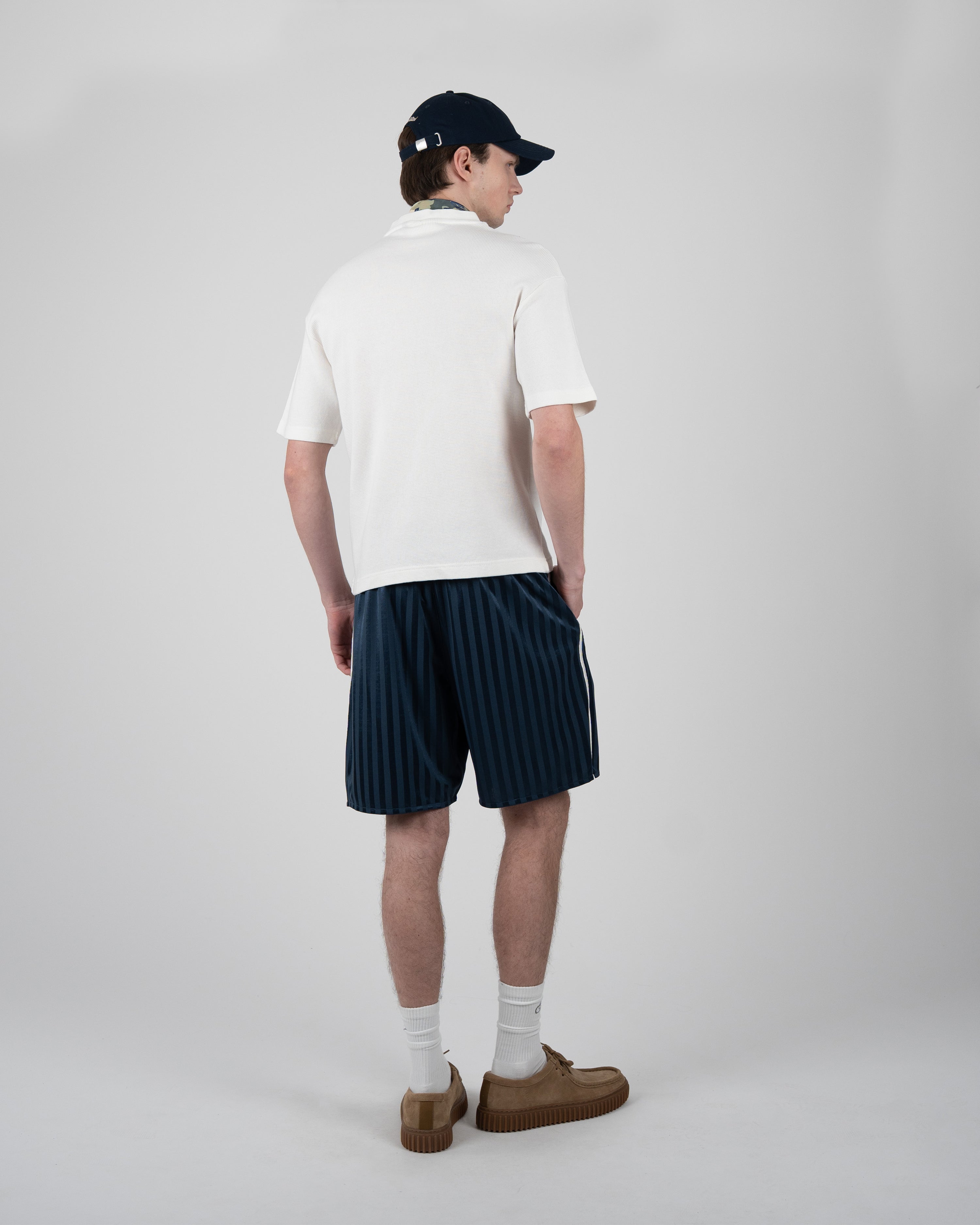 Seaside Waffle Tee Off-White