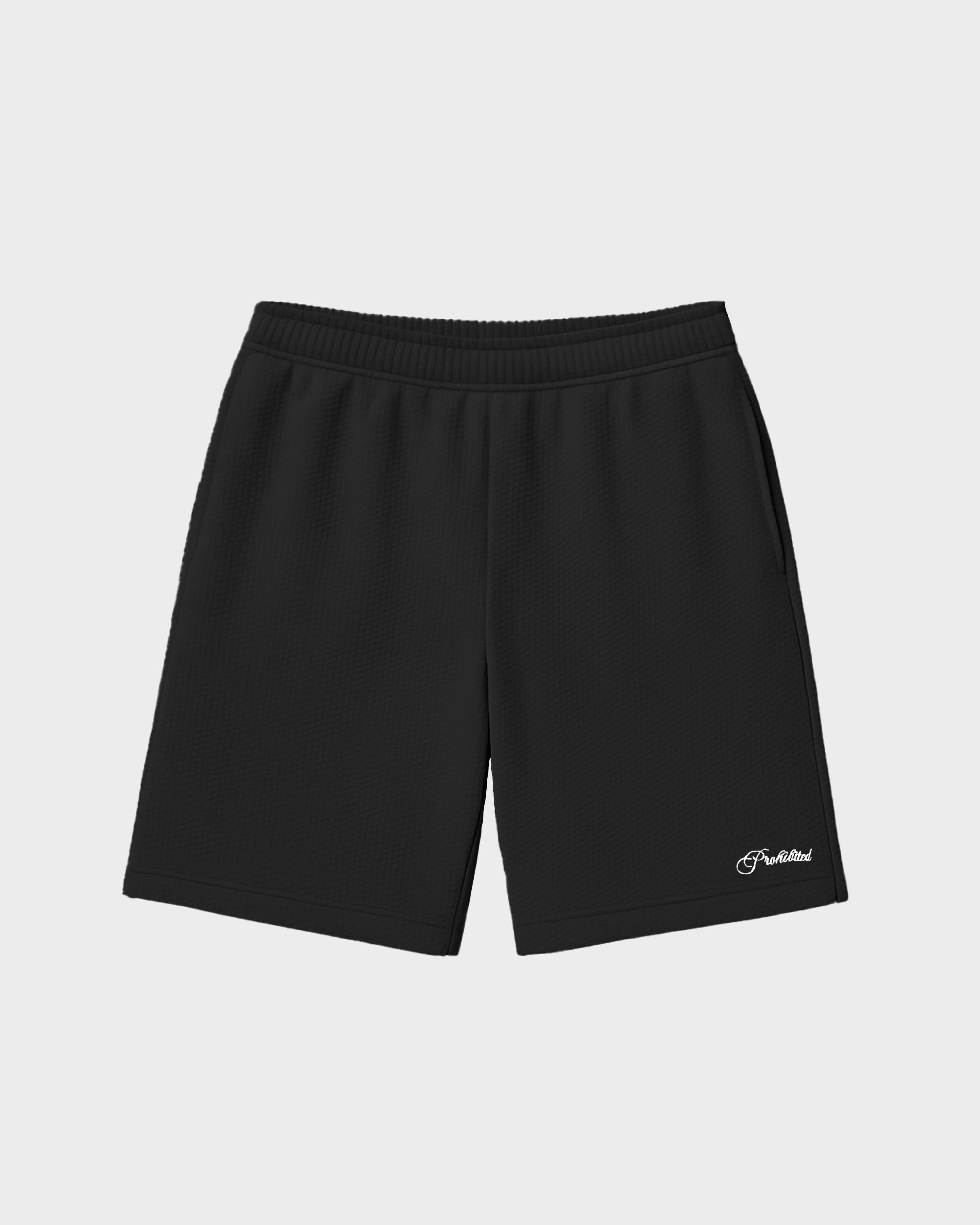 Seaside Waffle Shorts Black
