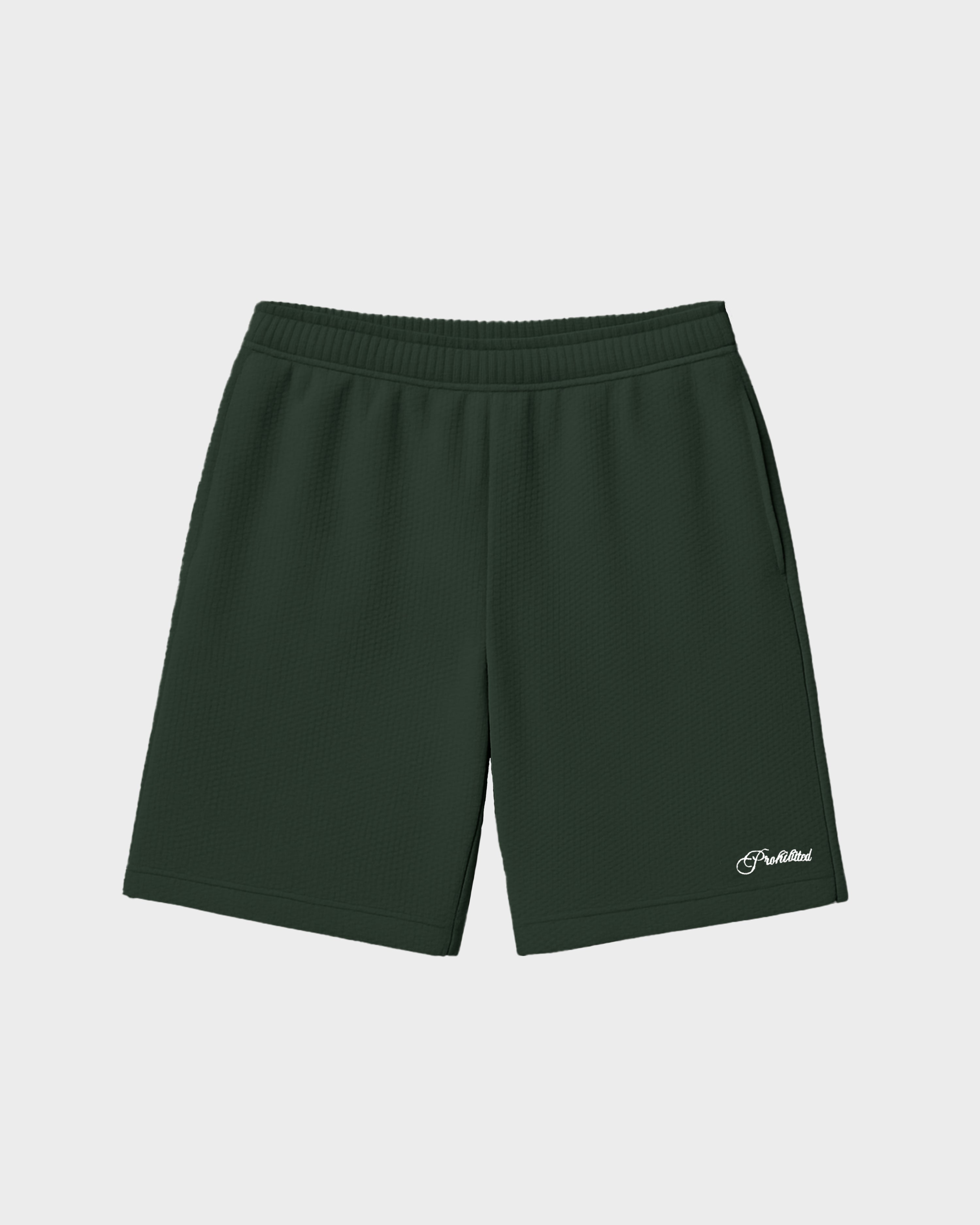 Seaside Waffle Shorts Green