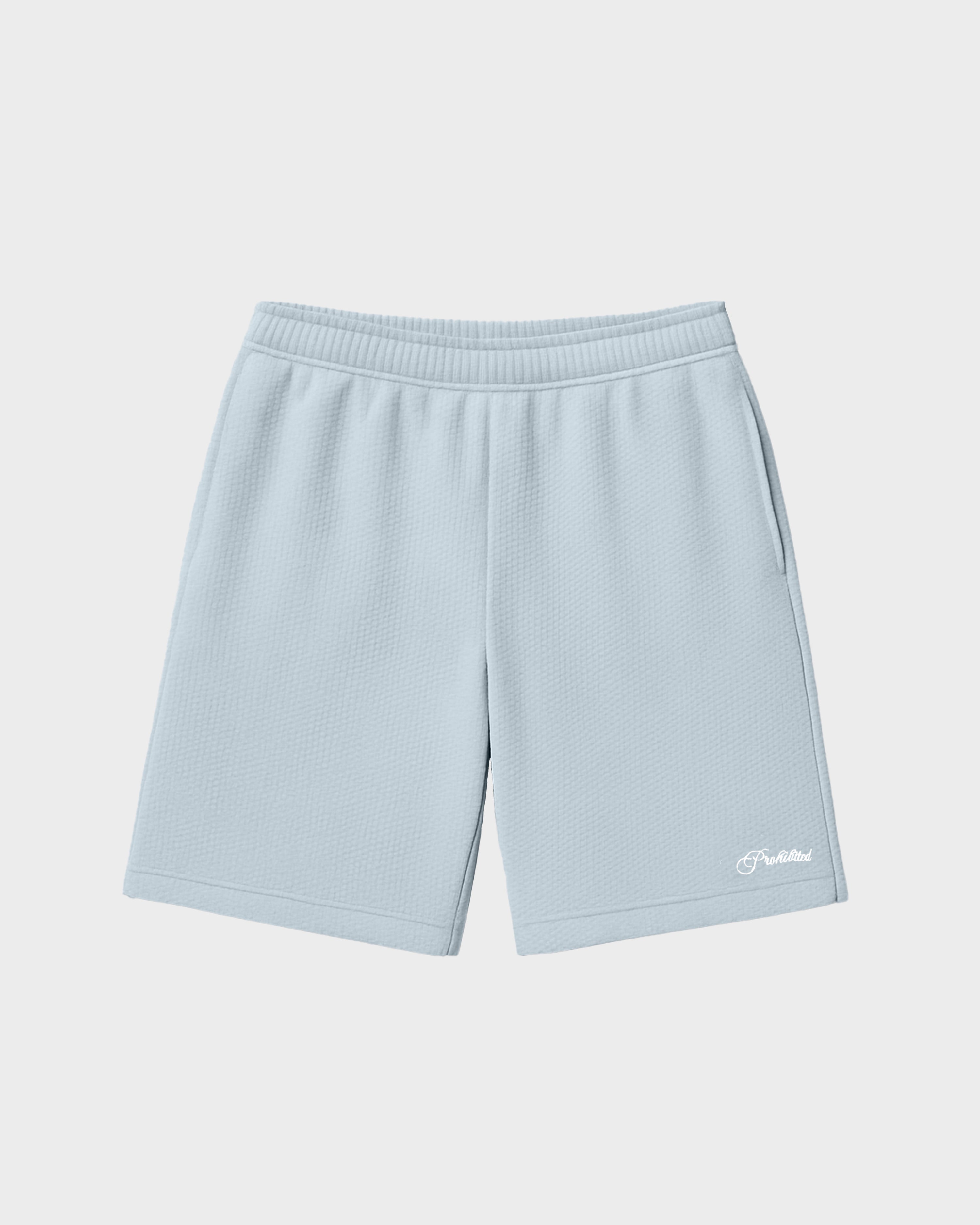 Seaside Waffle Shorts Sky Blue
