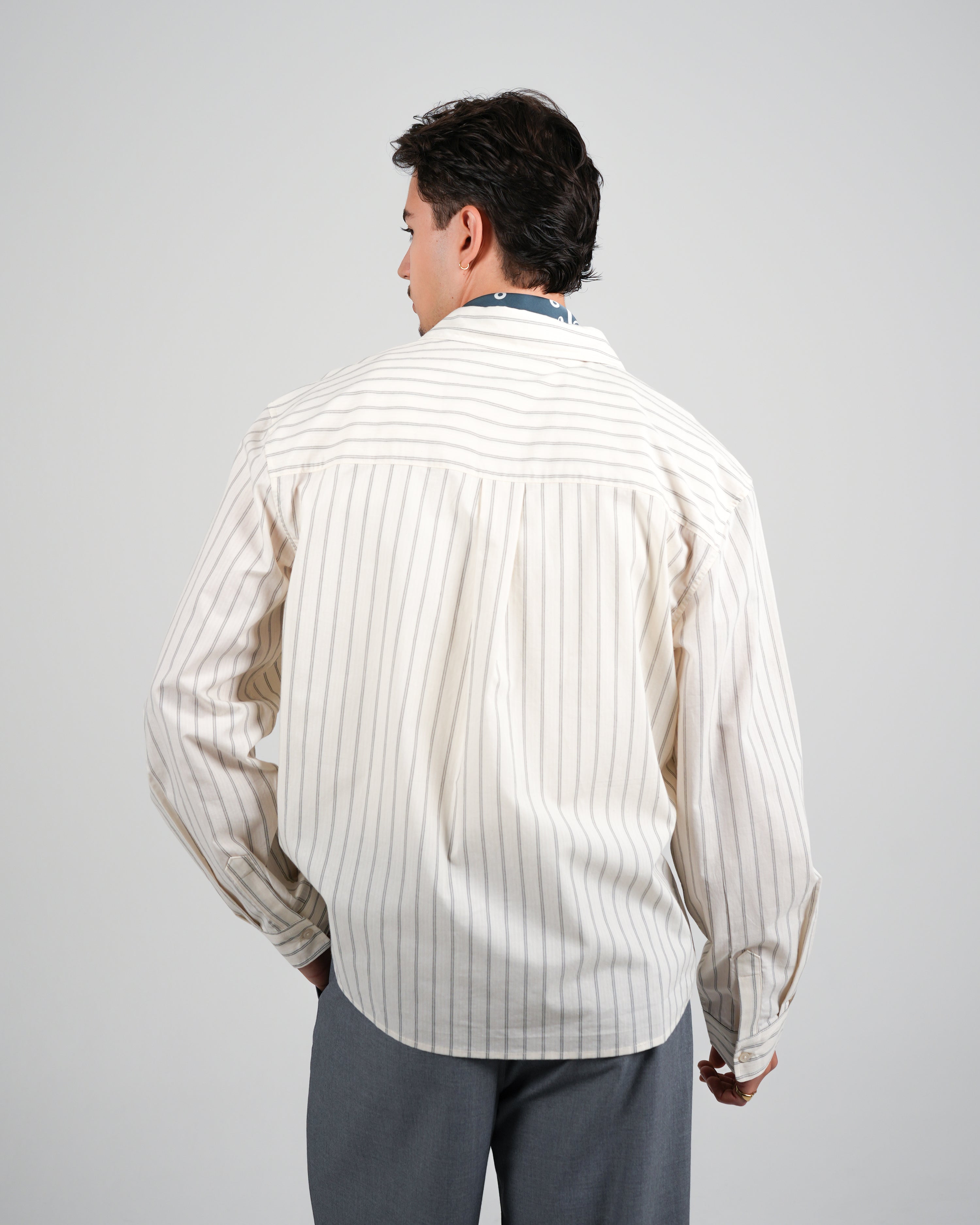 Simon Dress Shirt Off White