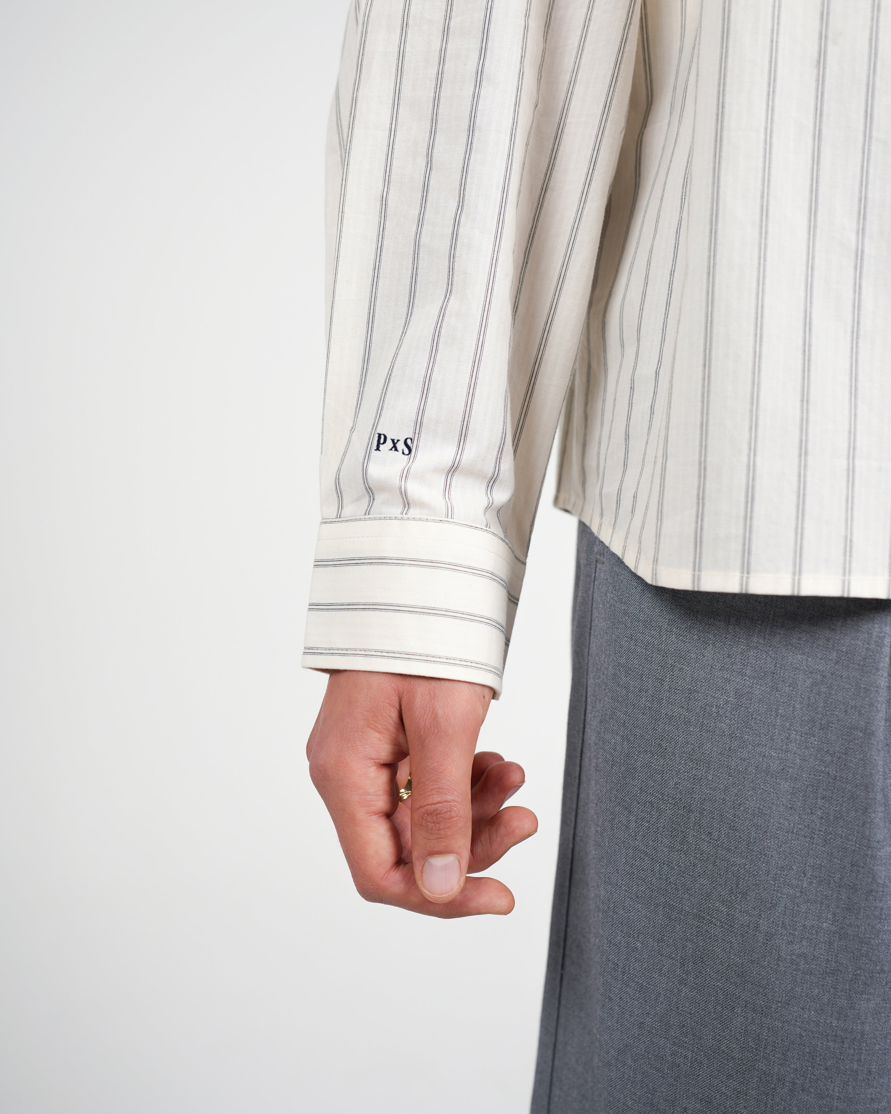 Simon Dress Shirt Off White