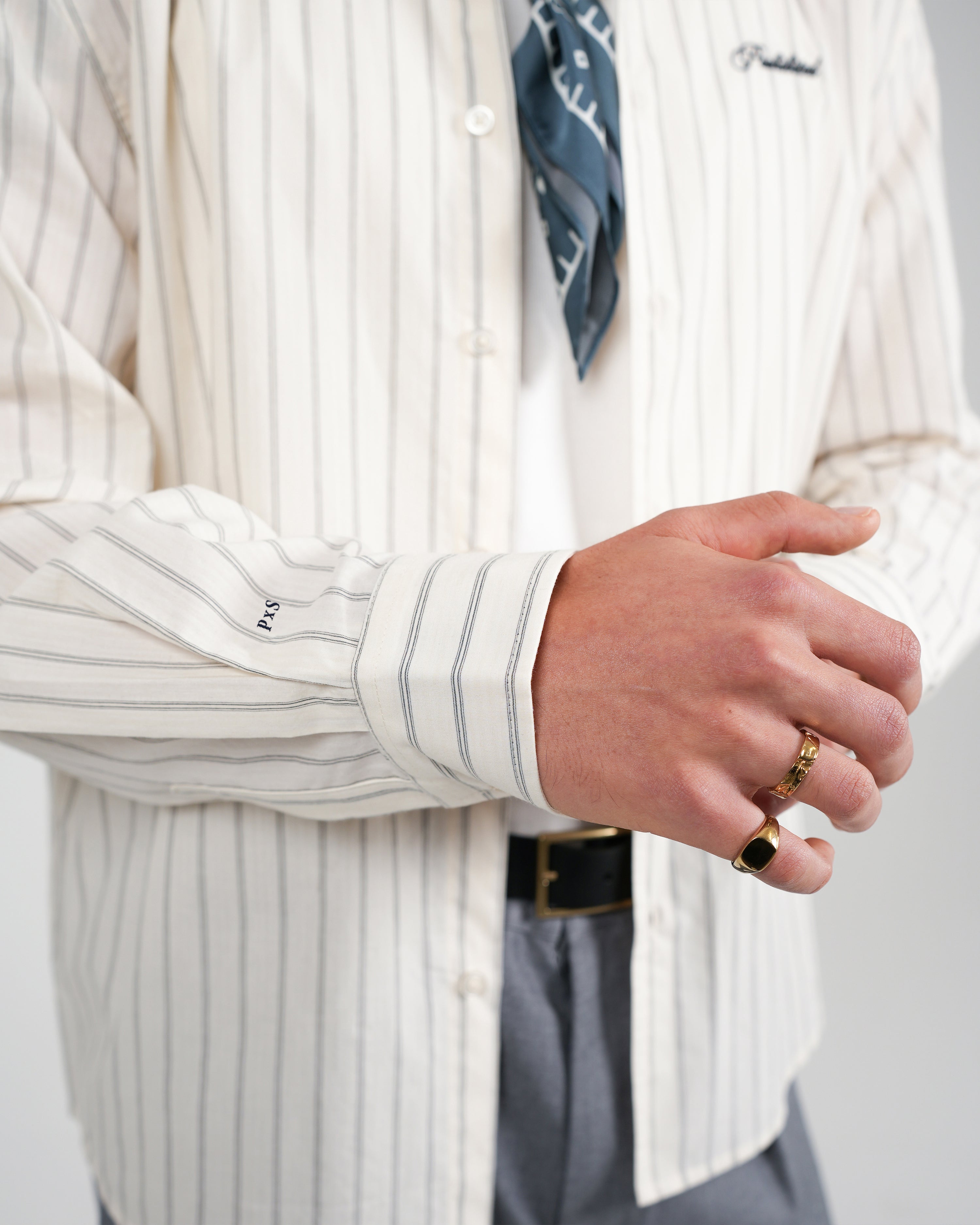 Simon Dress Shirt Off White