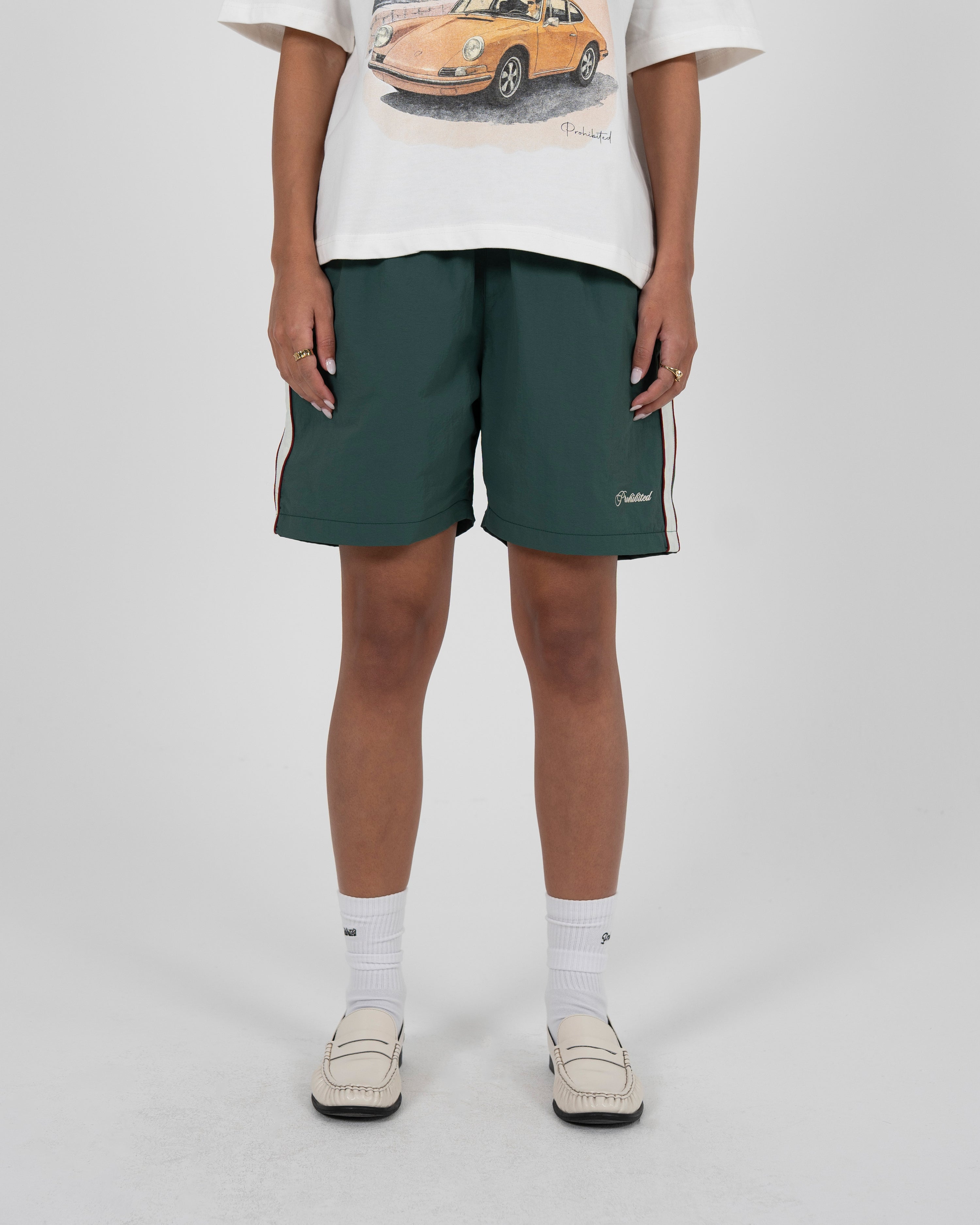 Slipstream Trackshorts Green