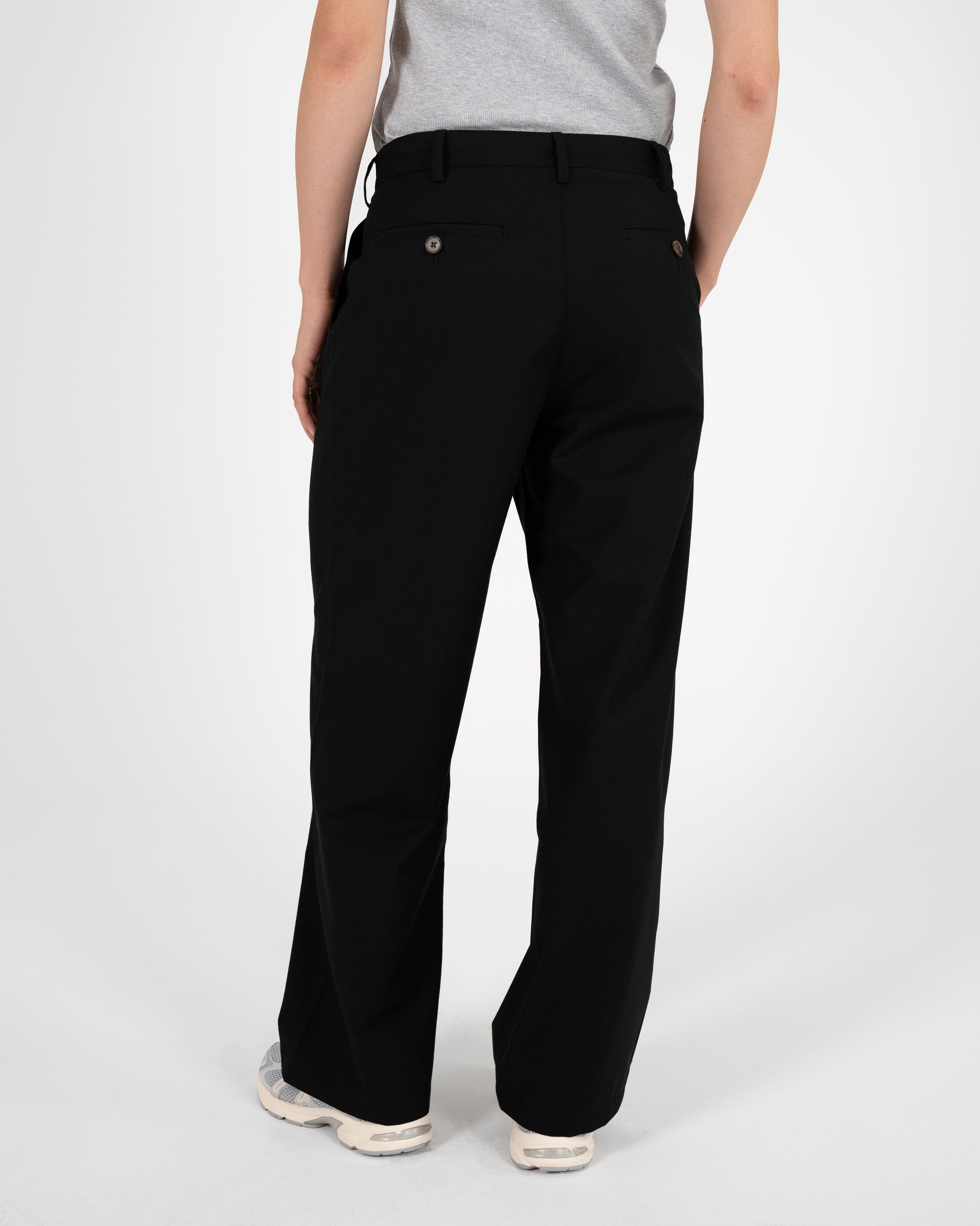 SoHo Pleated Pants Black