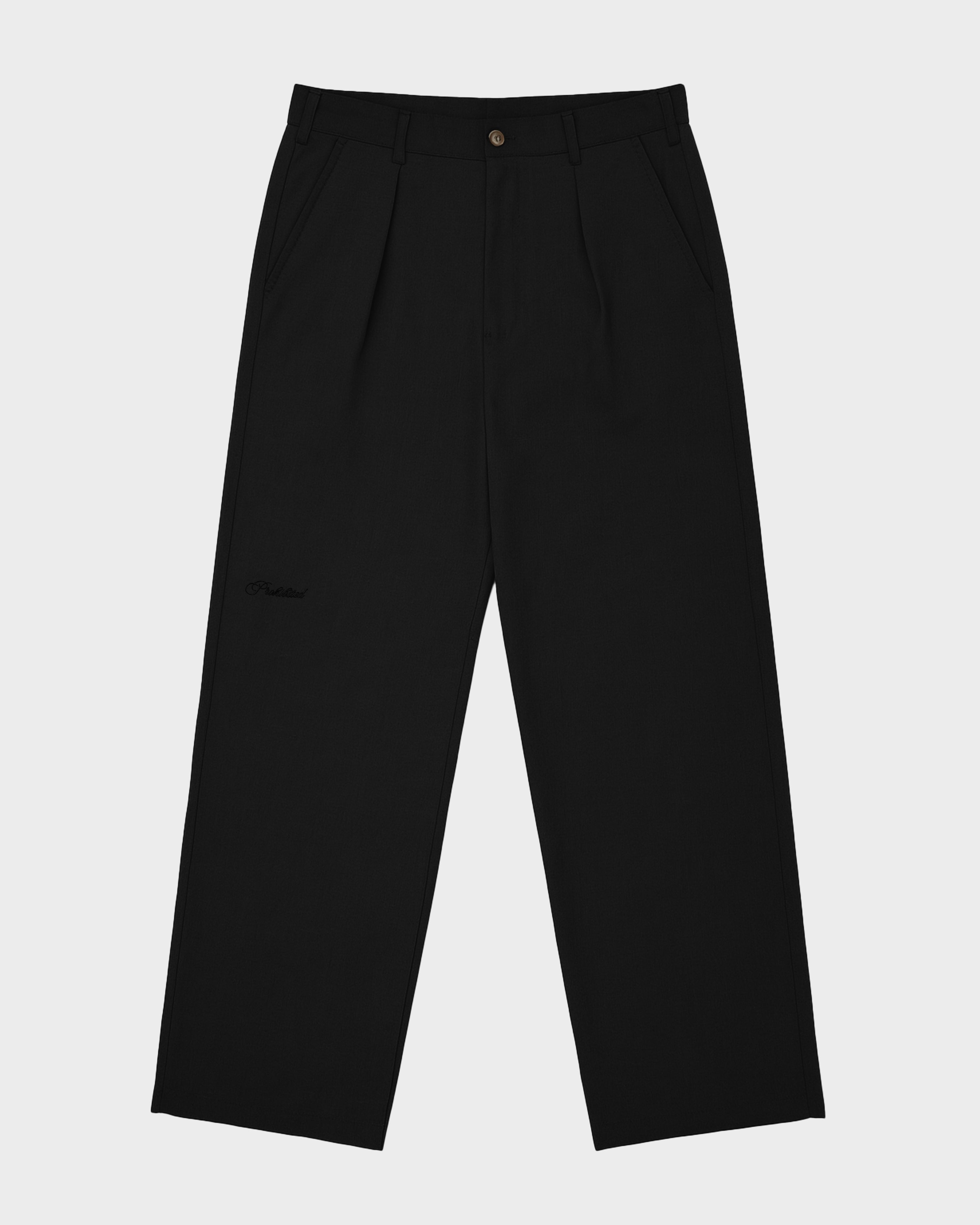 SoHo Pleated Pants Black