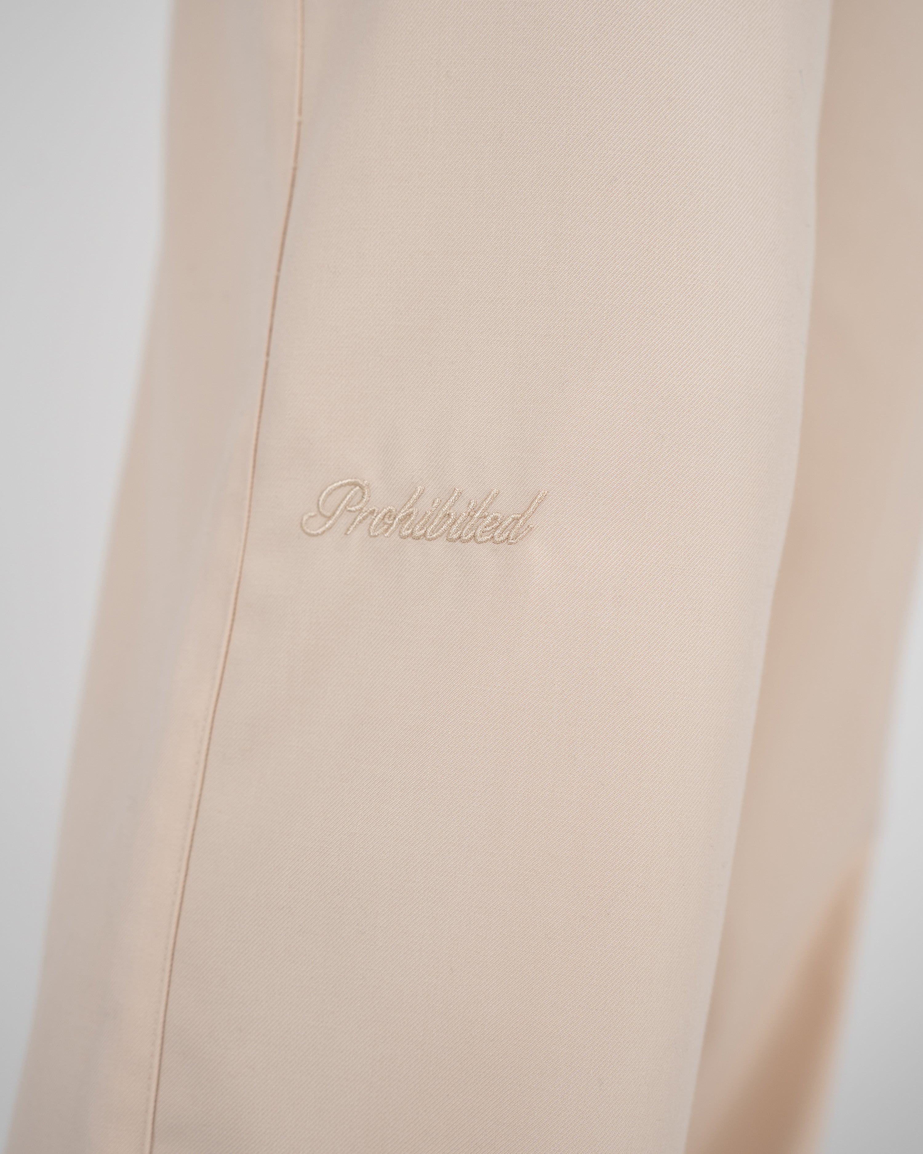 SoHo Pleated Pants Vintage Cream