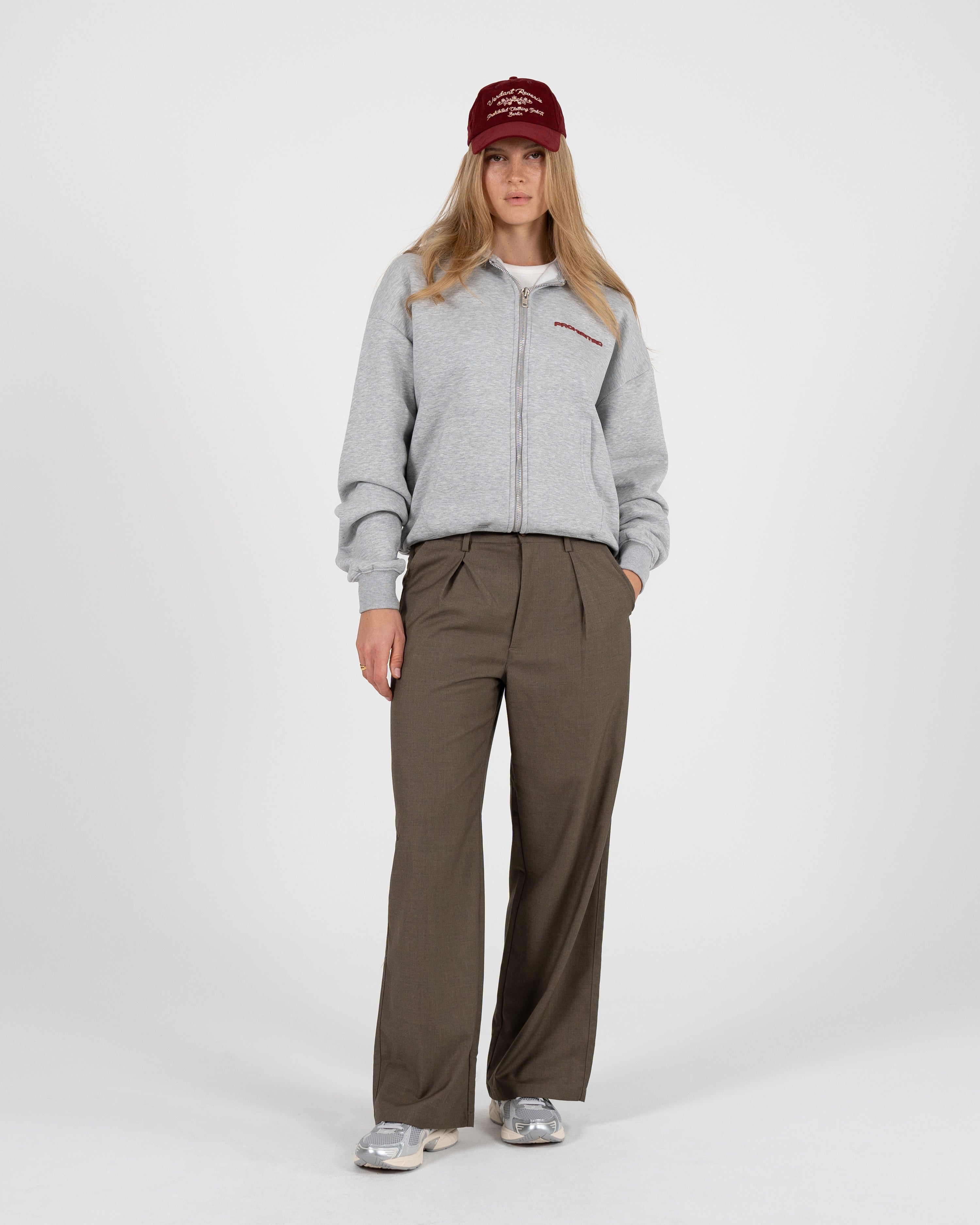 SoHo Pleated Pants Vintage Khaki