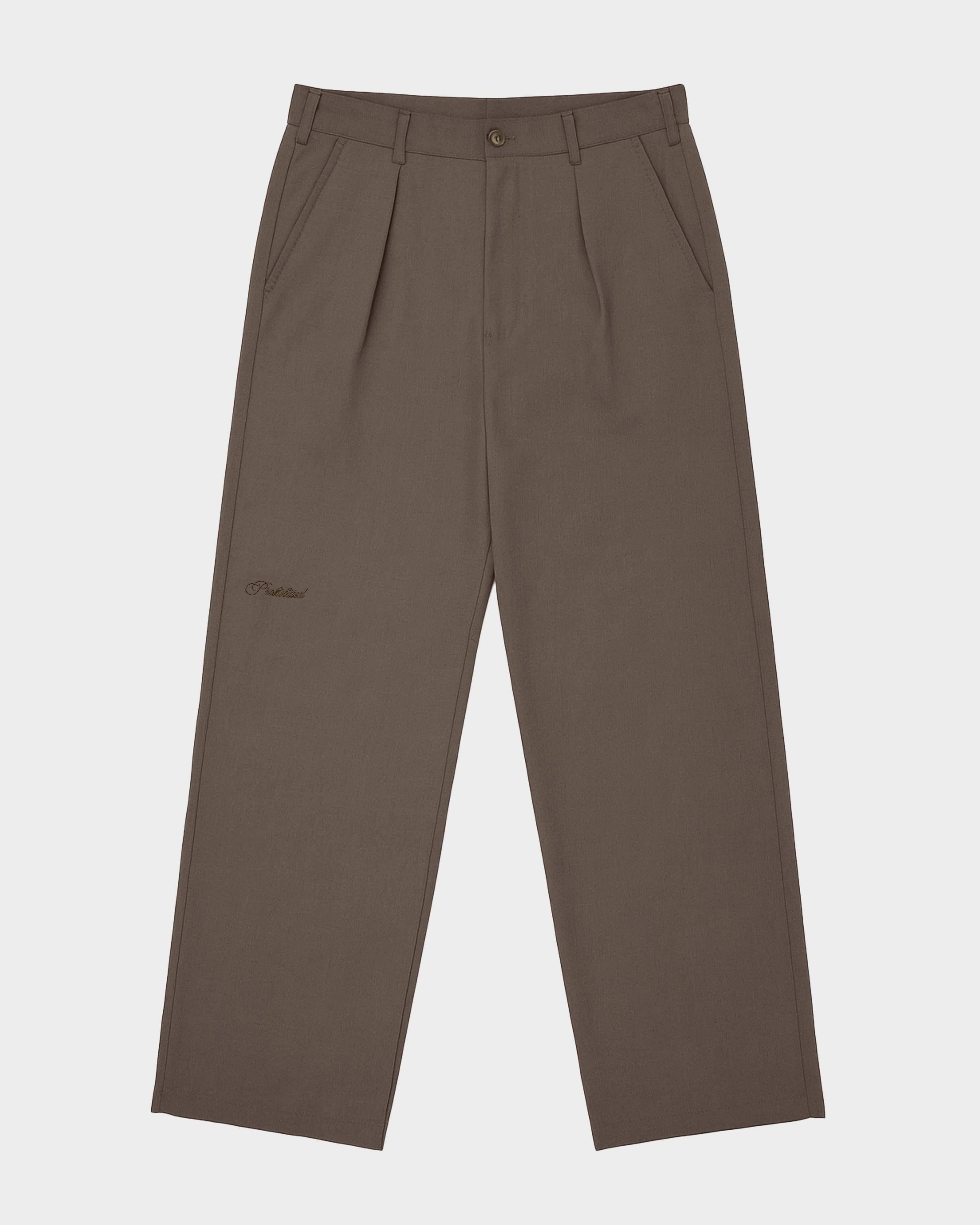 SoHo Pleated Pants Vintage Khaki