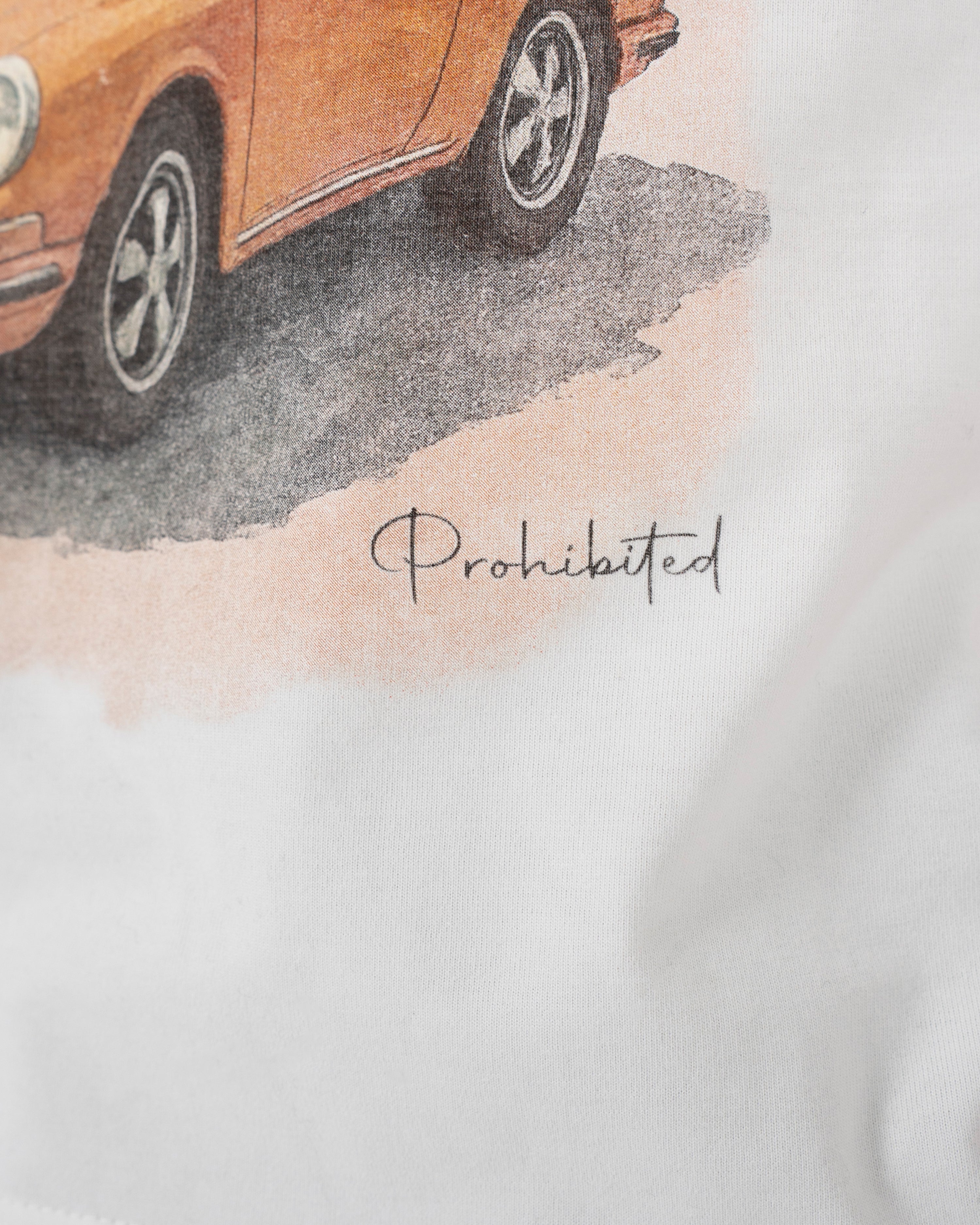 Speeding Tee Off-White